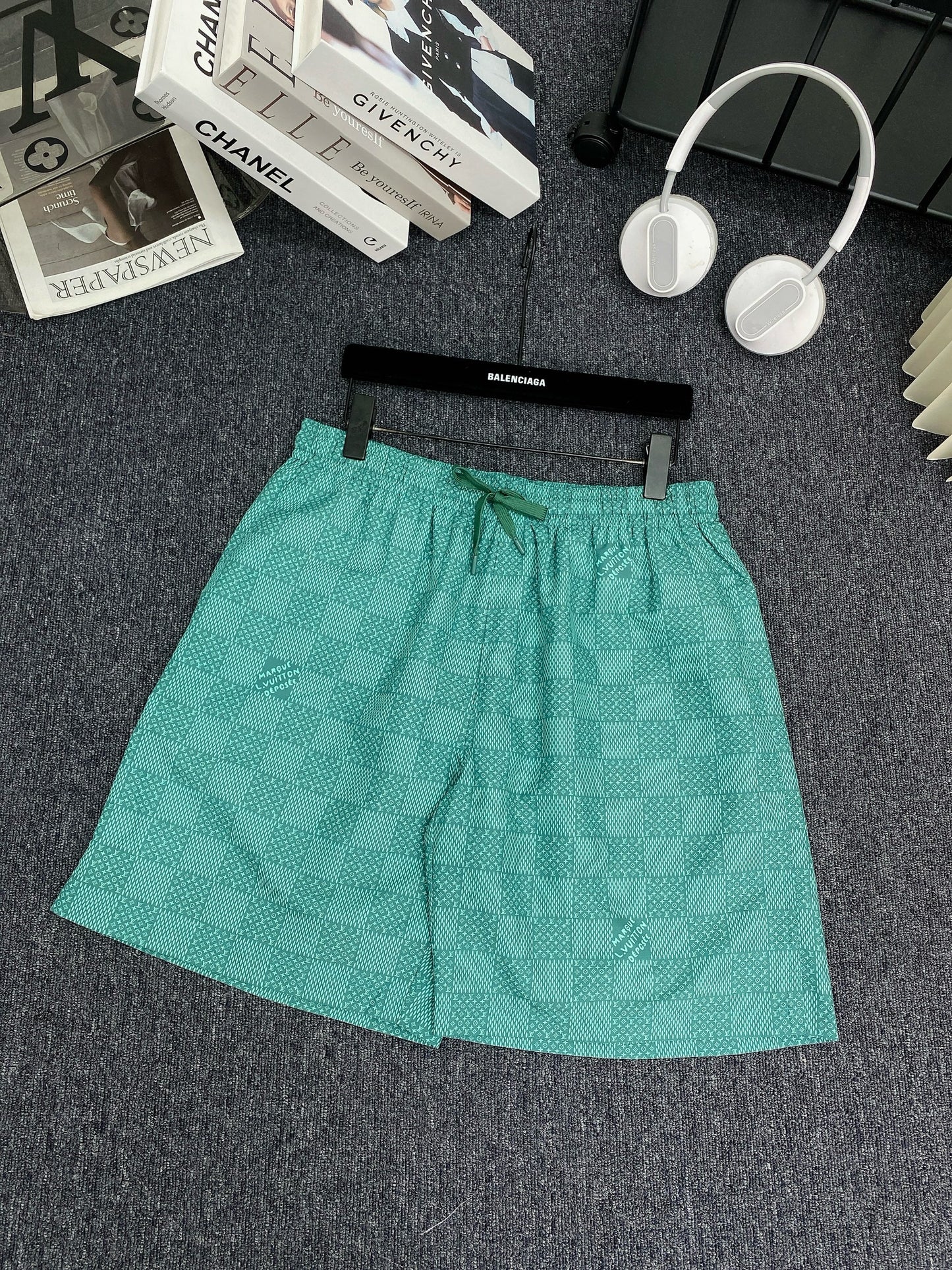 Printed Nylon Swimshorts
