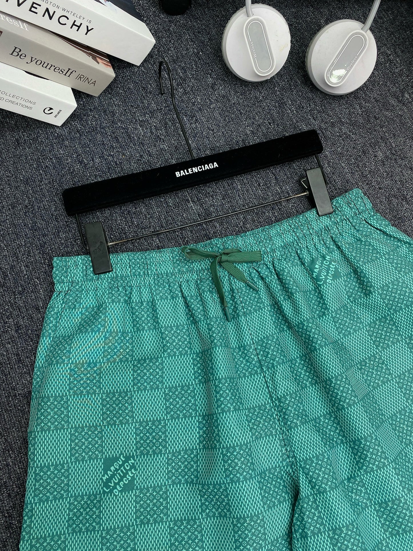 Printed Nylon Swimshorts