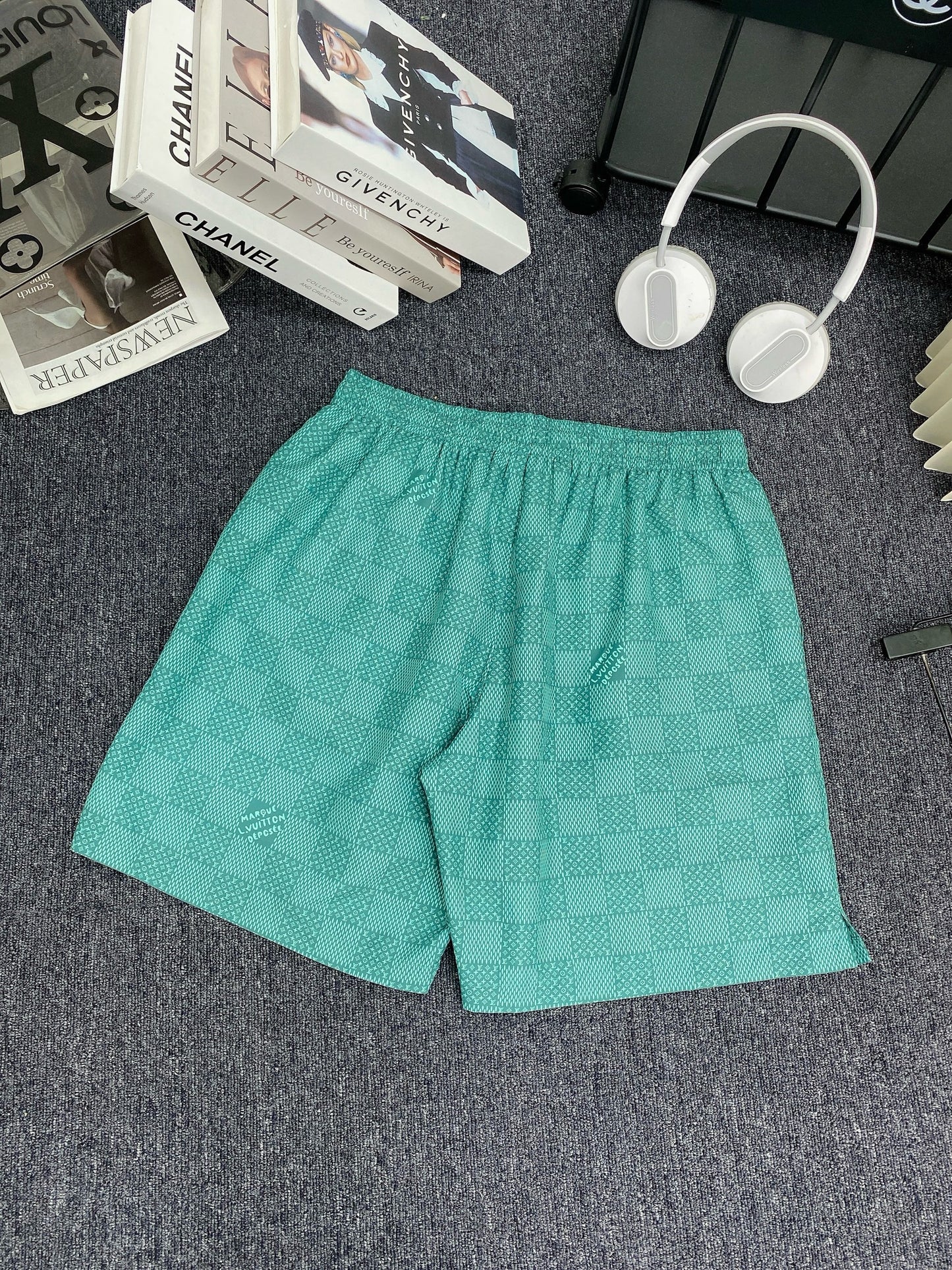 Printed Nylon Swimshorts