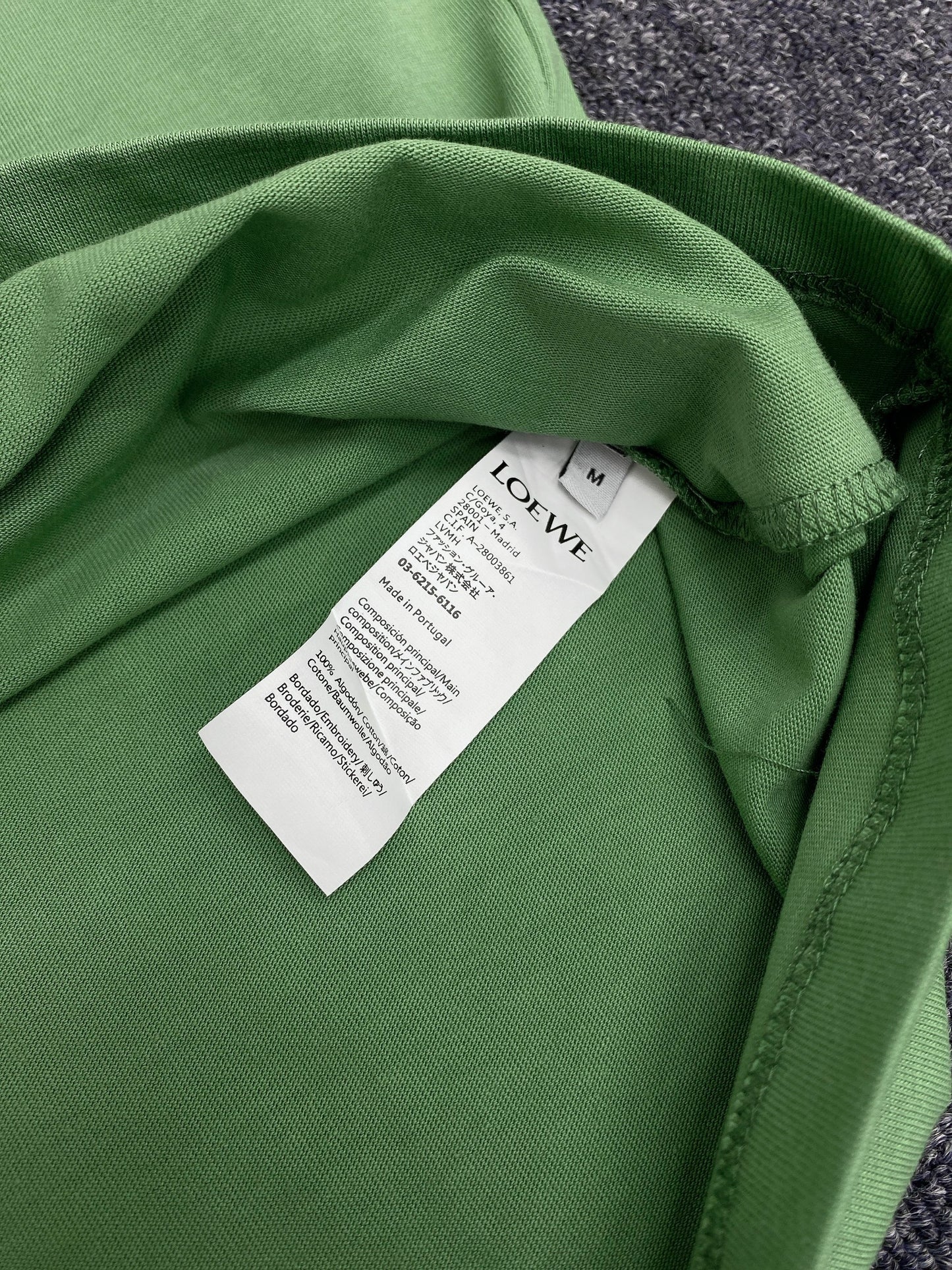 Regular fit in T-shirt in cotton