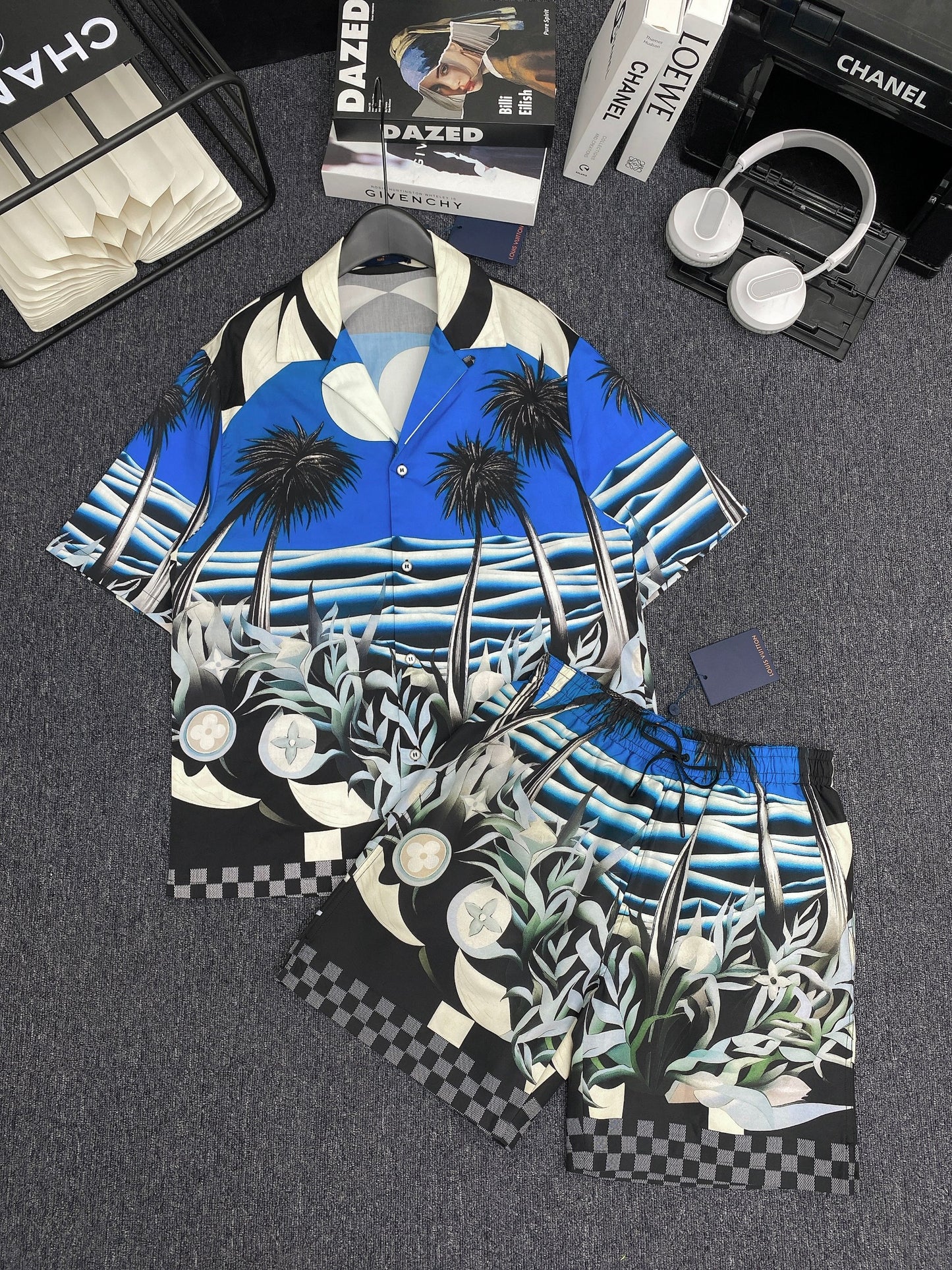Techical Cotton Jersey Shorts
