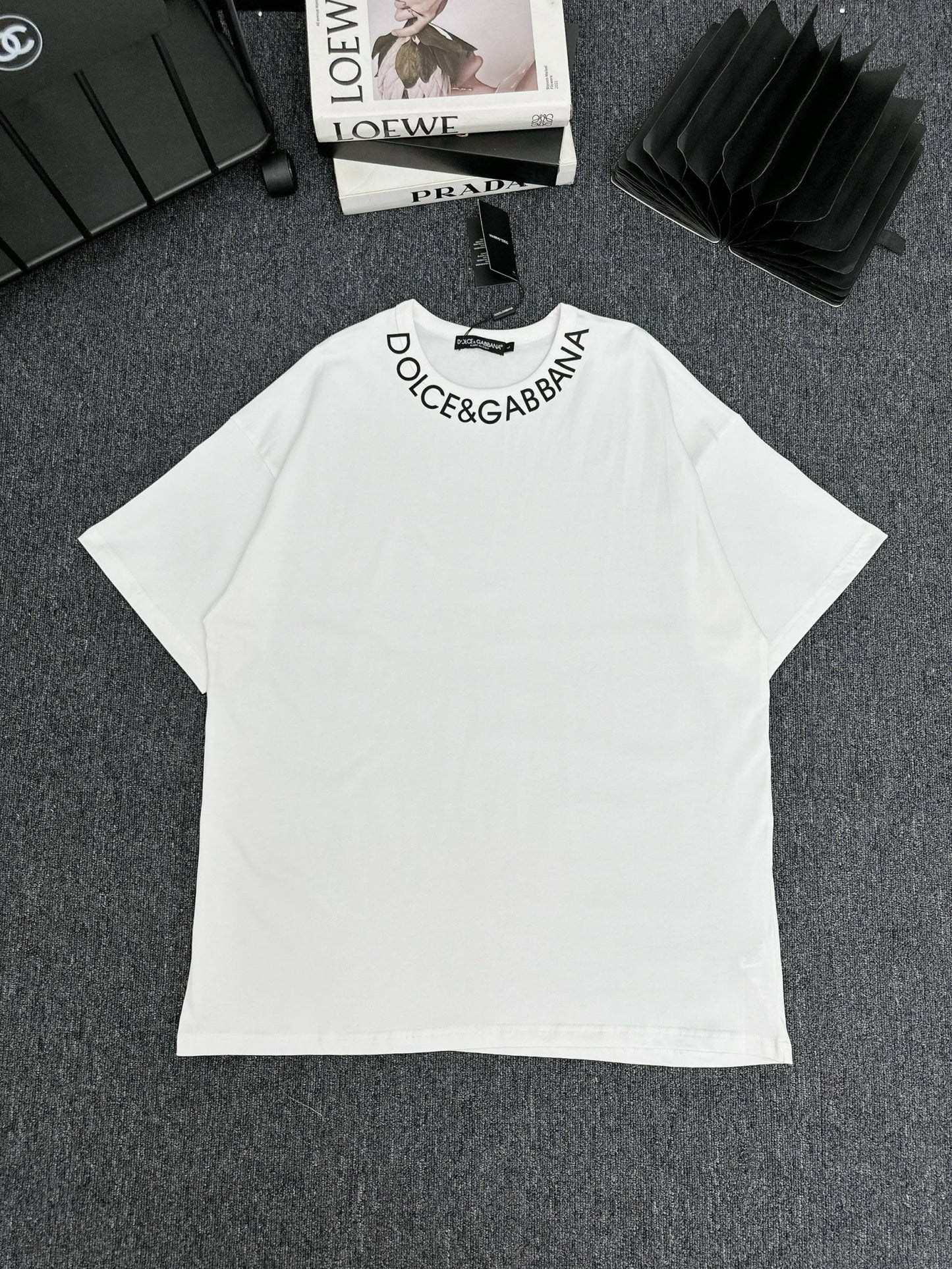 Round-neck T-shirt with Dolce&Gabbana print