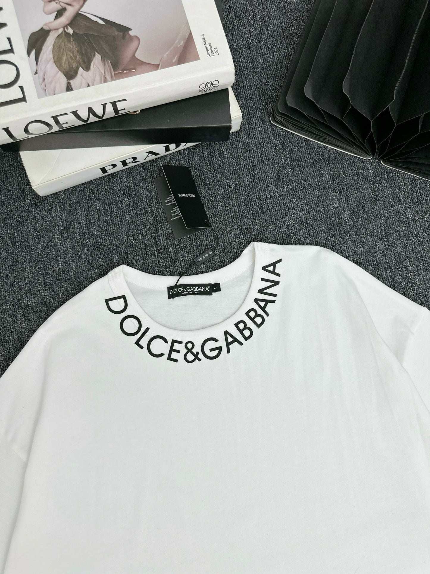 Round-neck T-shirt with Dolce&Gabbana print
