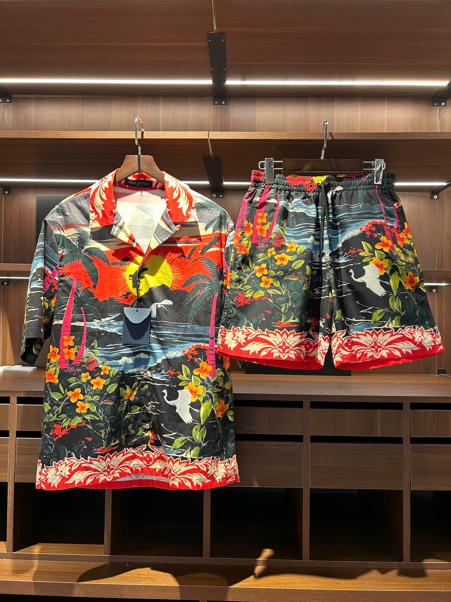 Printed Beach Shorts