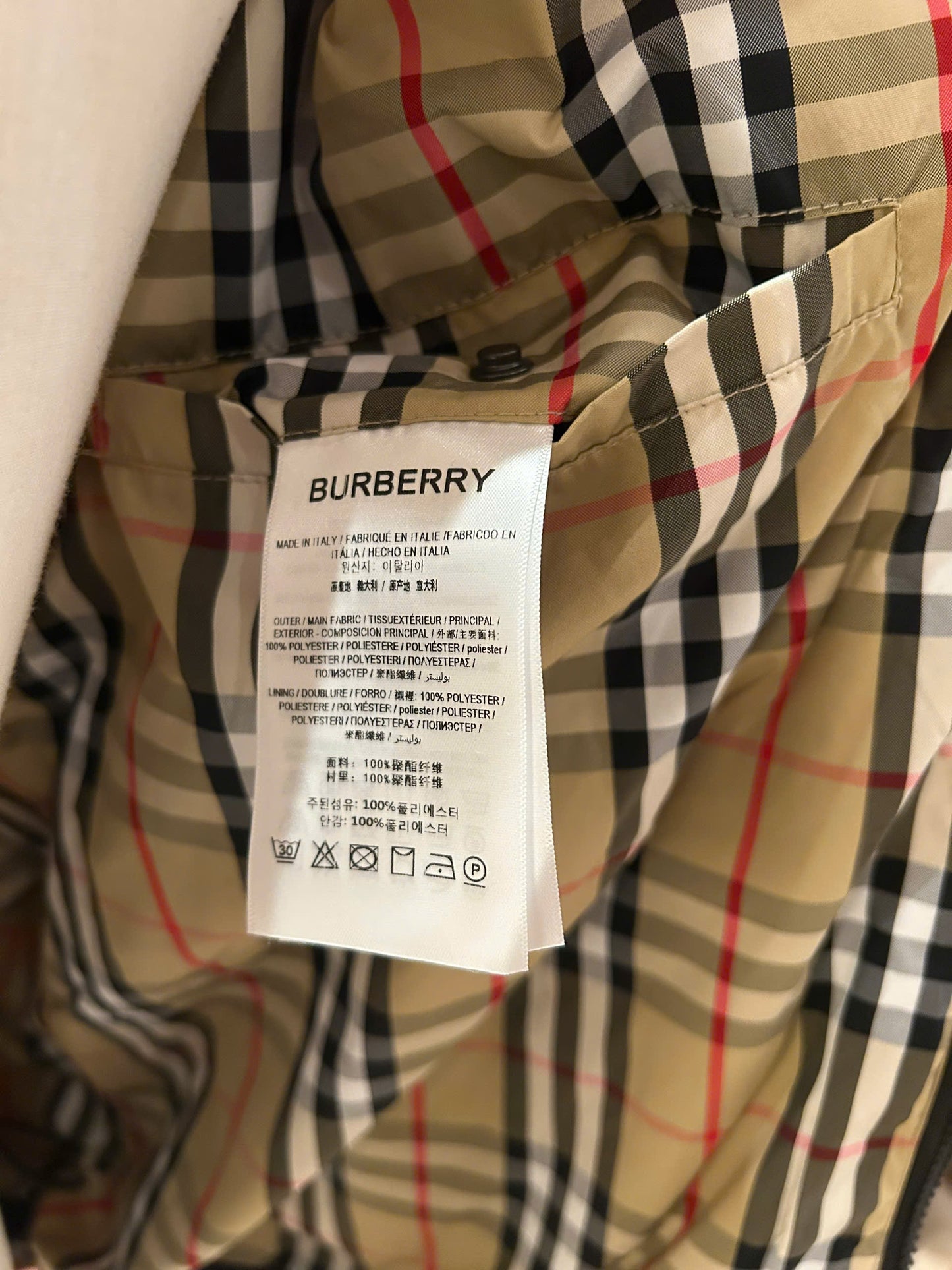 Sliced Check Hooded Jacket