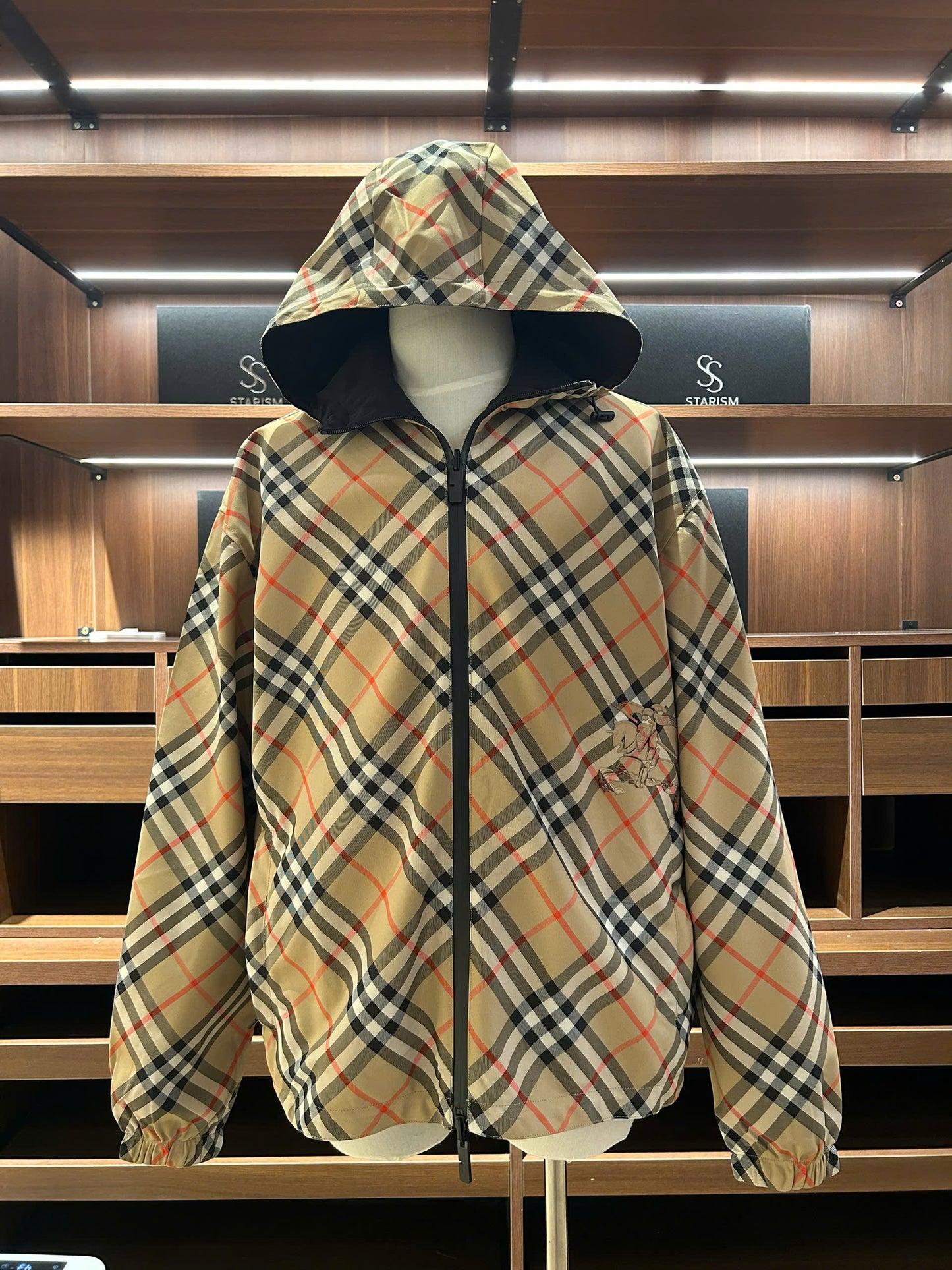 Reversible Check Jacket