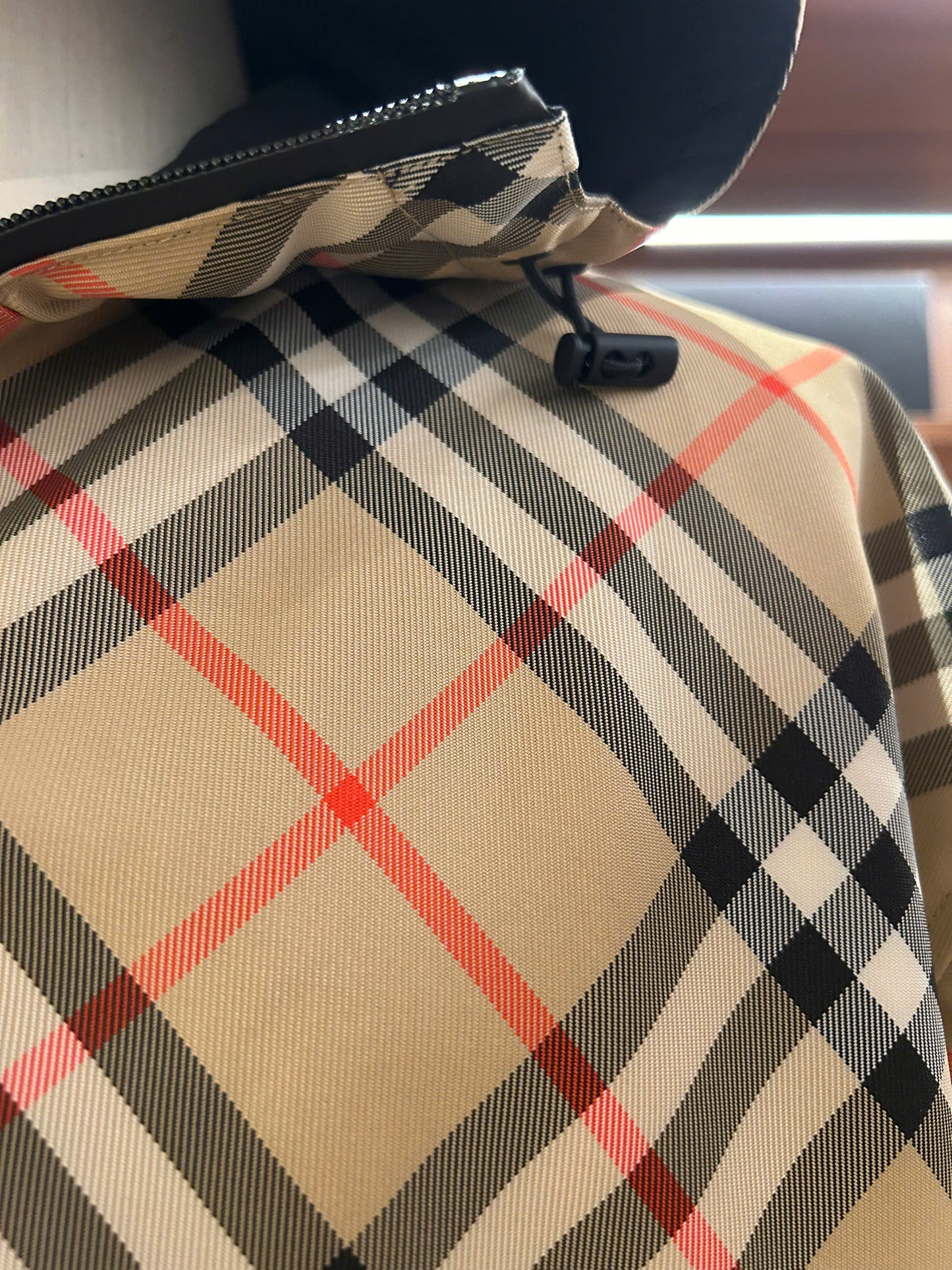 Reversible Check Jacket
