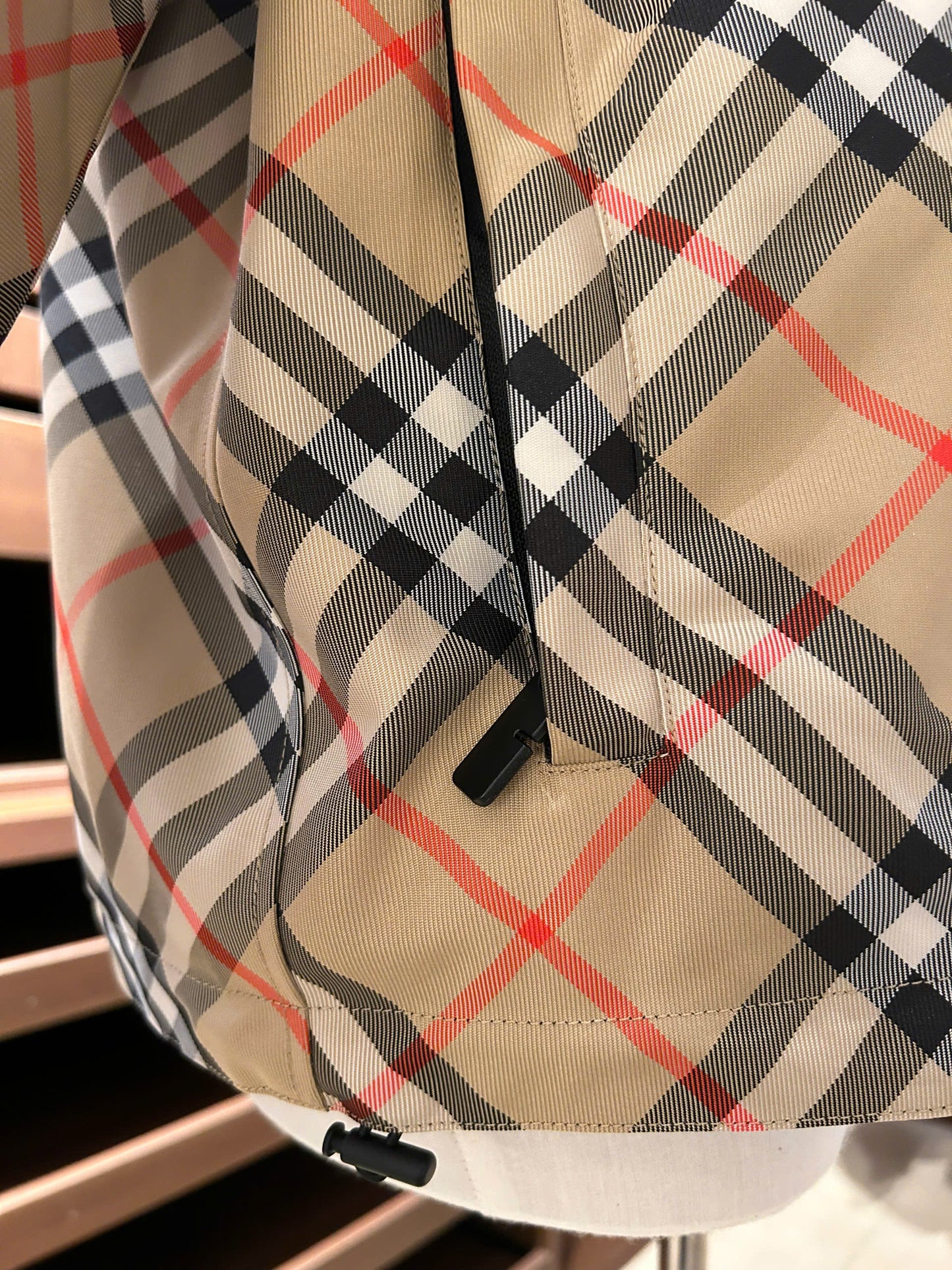 Reversible Check Jacket