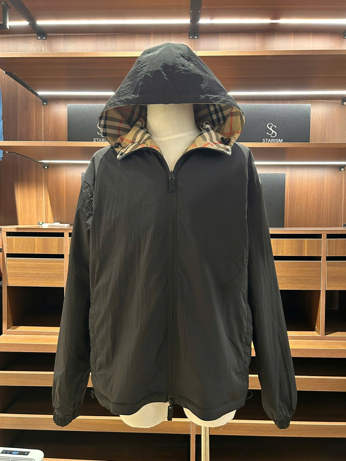 Reversible Check Jacket