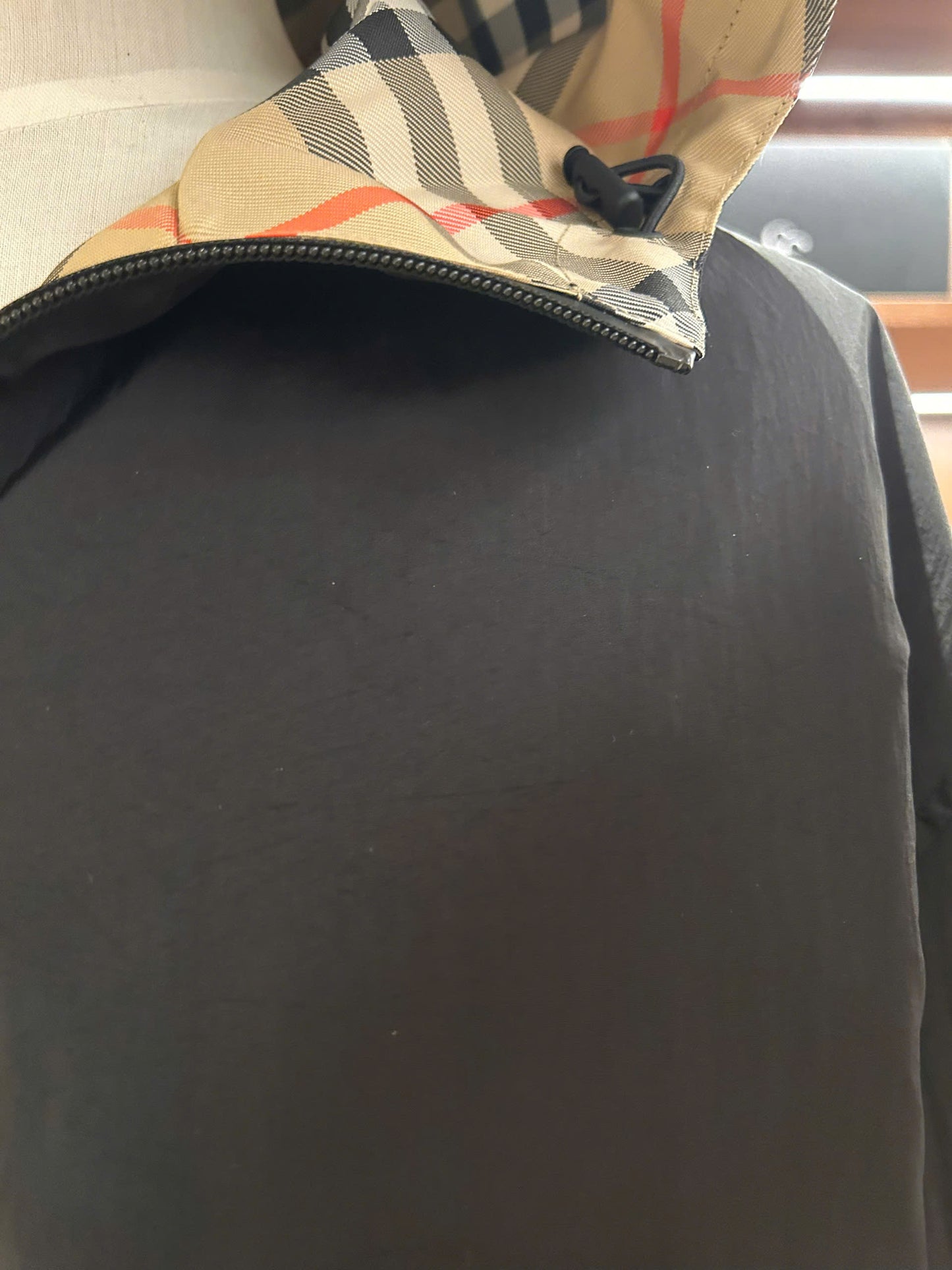 Reversible Check Jacket