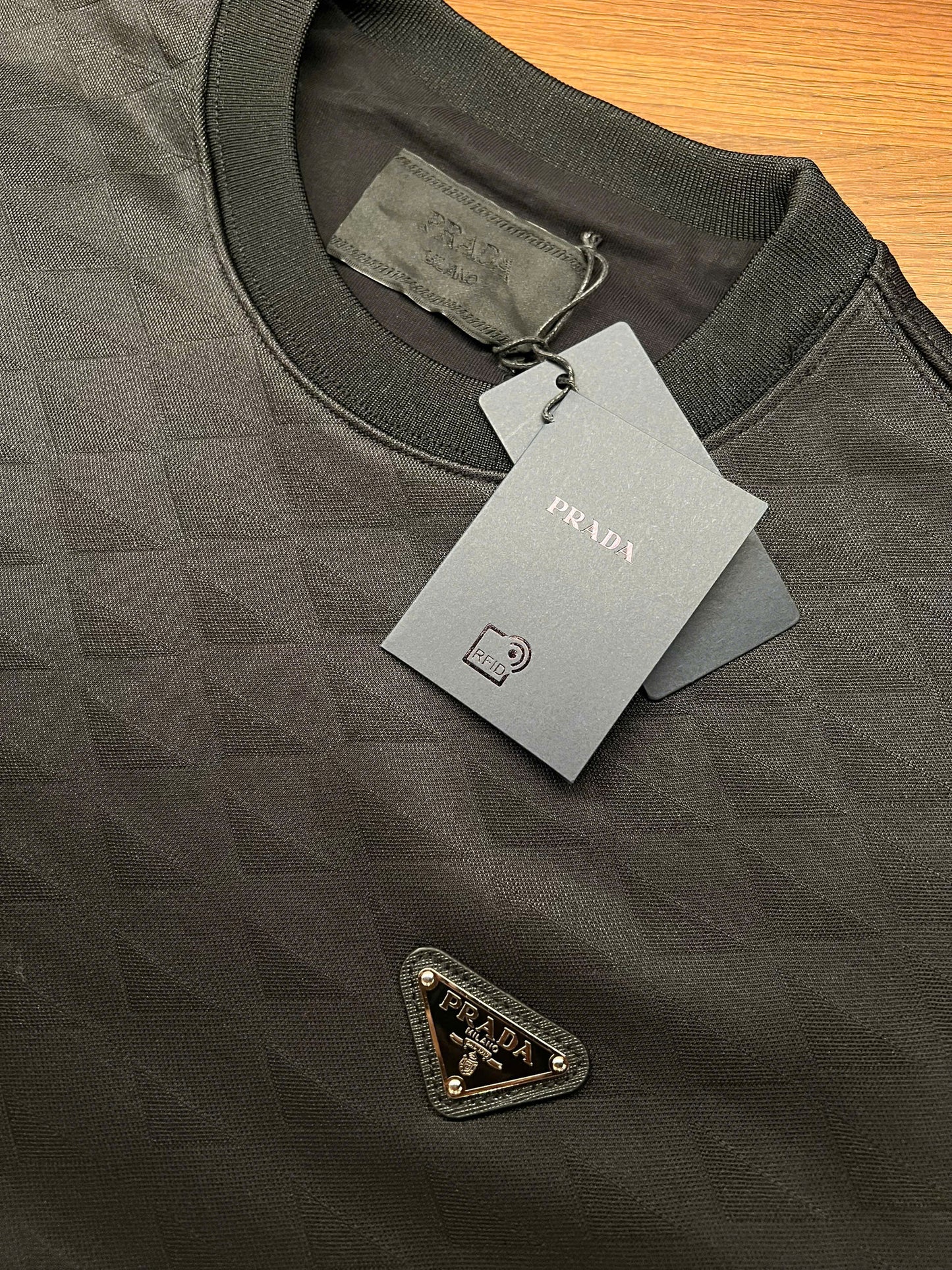 Technical fabric sweatshirt