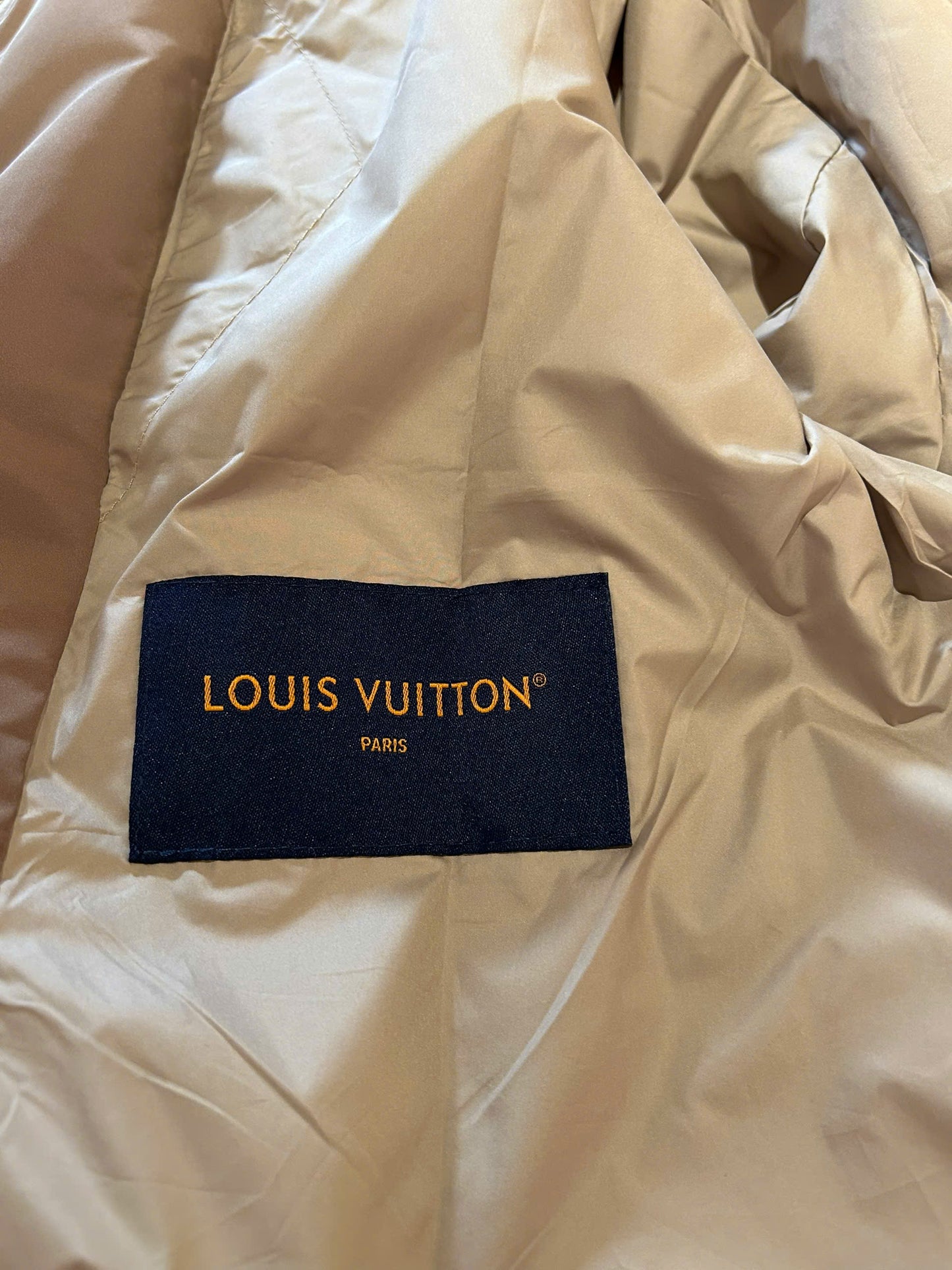 Monogram Printed Light Nylon Windbreaker