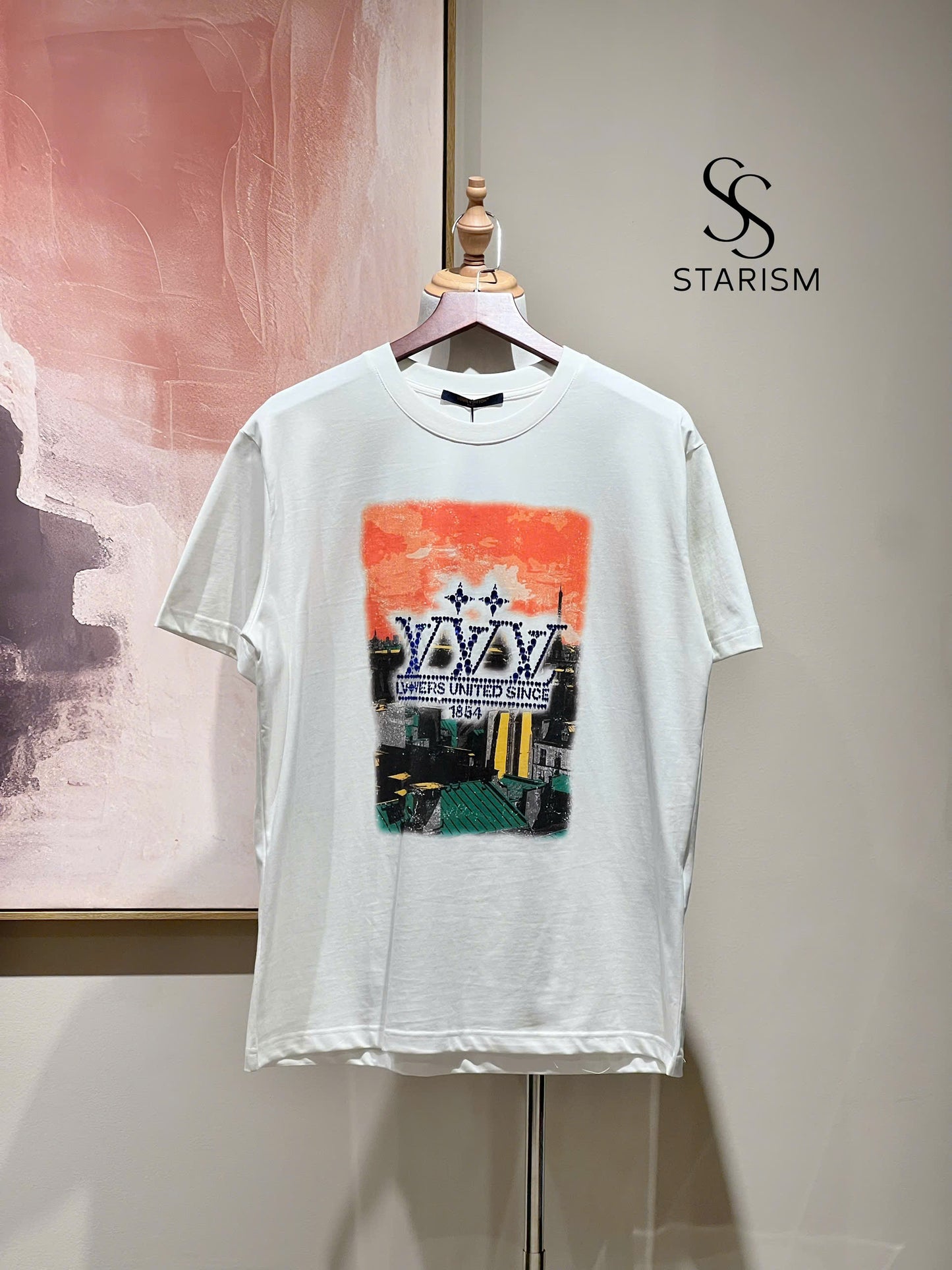 Embellished Graphic Cotton T-Shirt