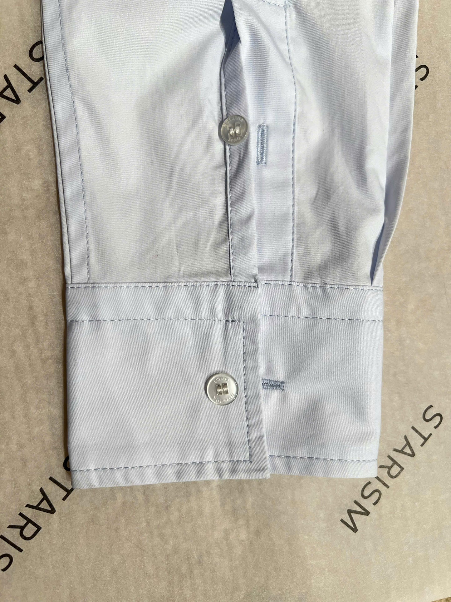 Embroidered Long-Sleeved Cotton Shirt