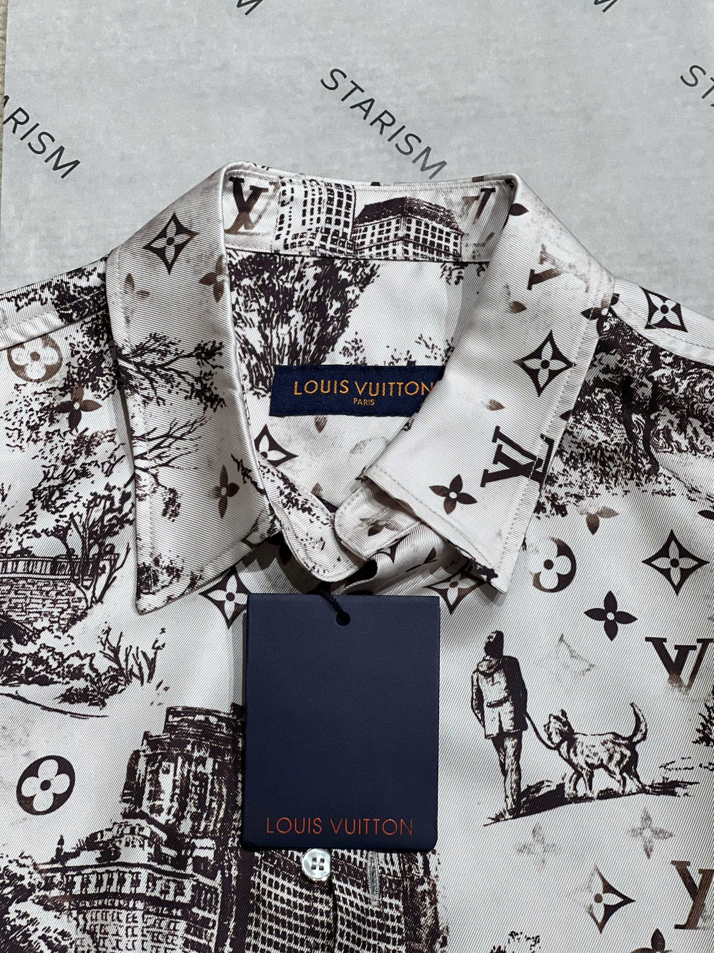 Long-Sleeved Silk Shirt