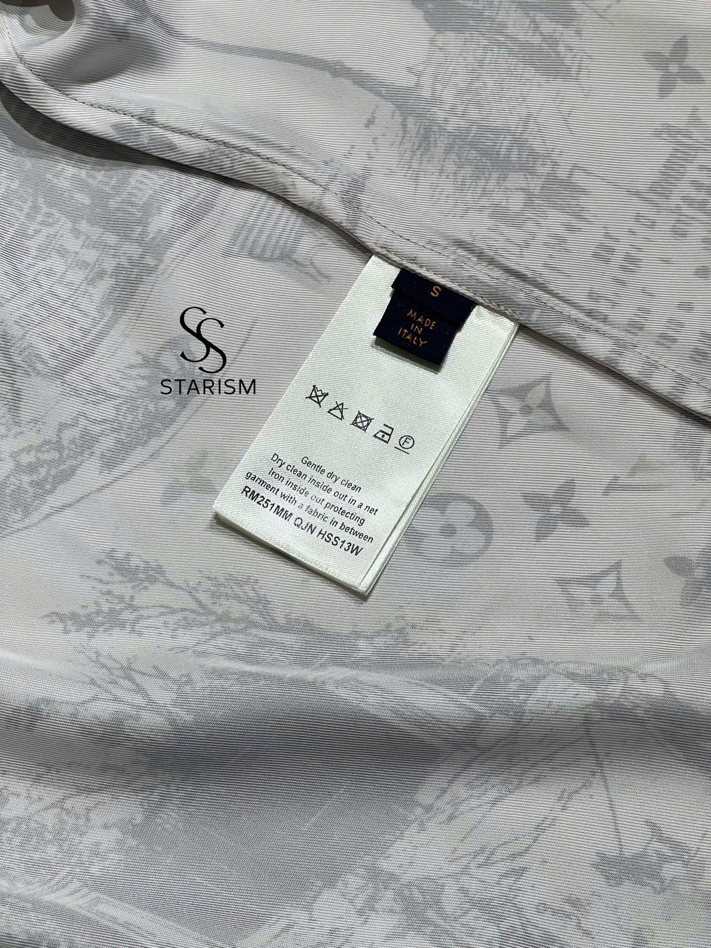 Long-Sleeved Silk Shirt