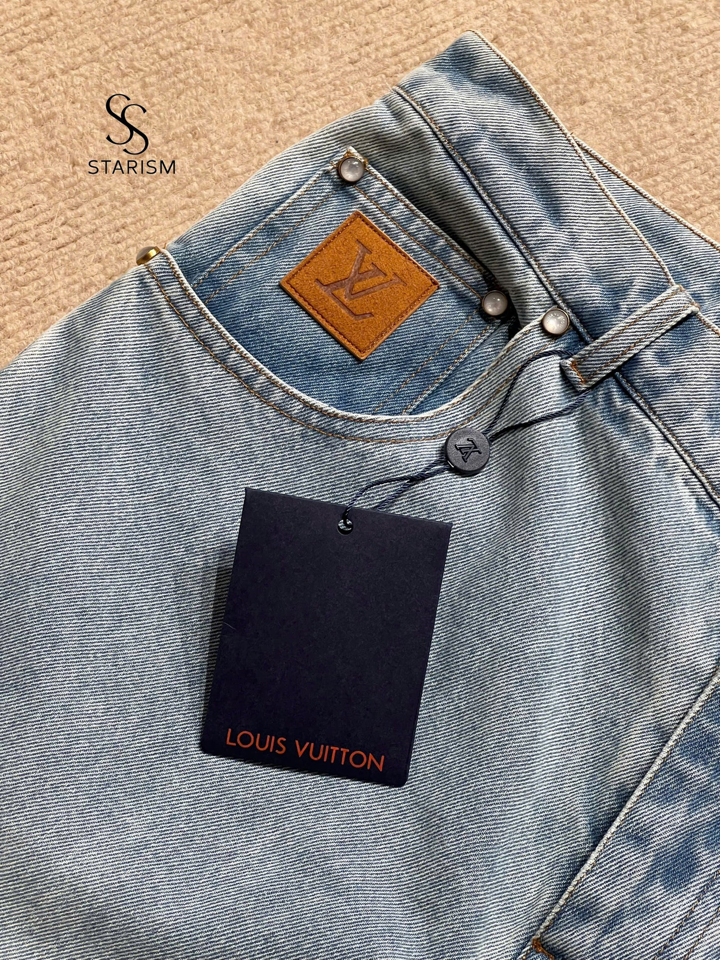 Wide Leg Fit Denim Pants