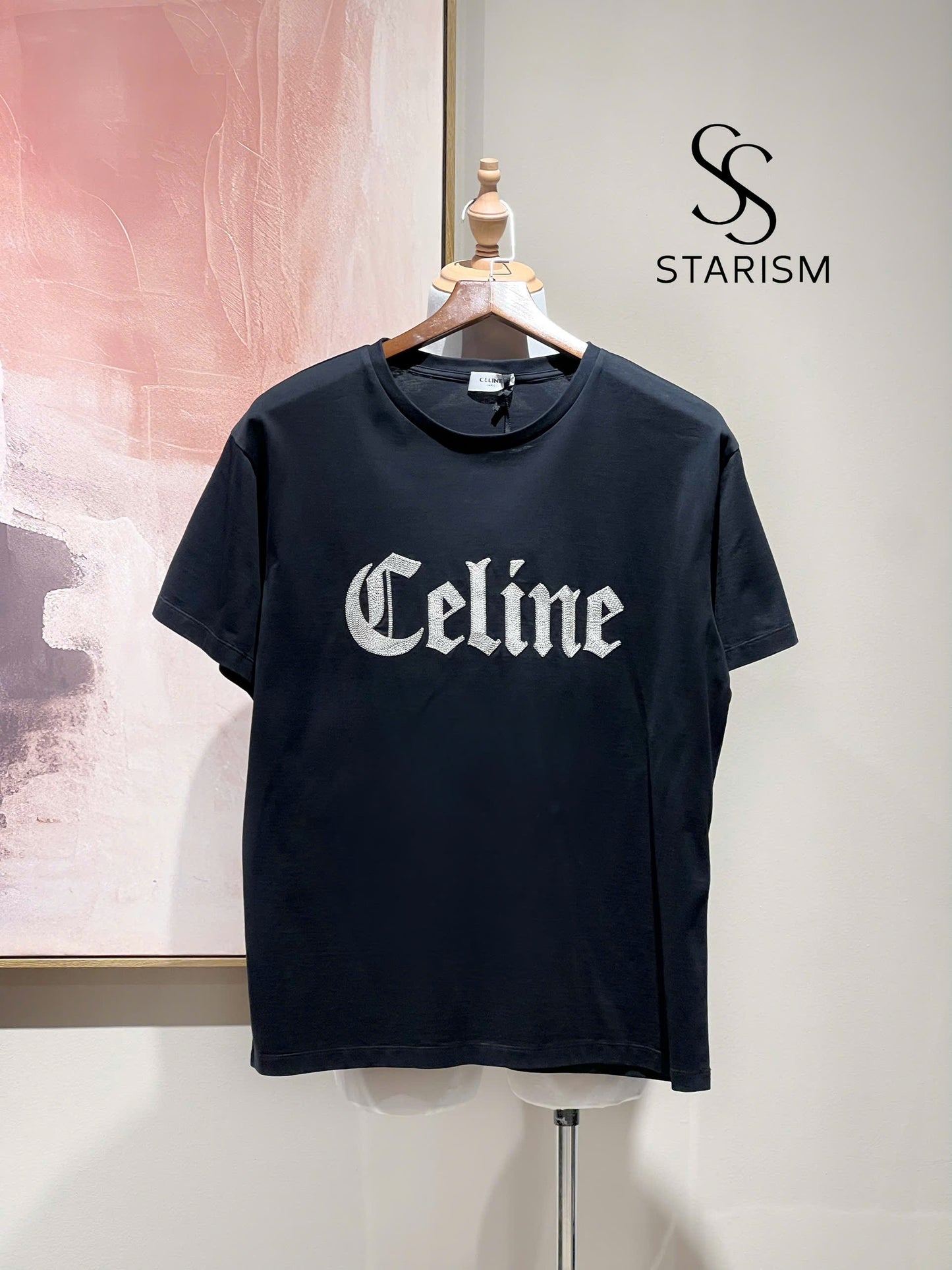 Celine loose T-shirt in cotton jersey
