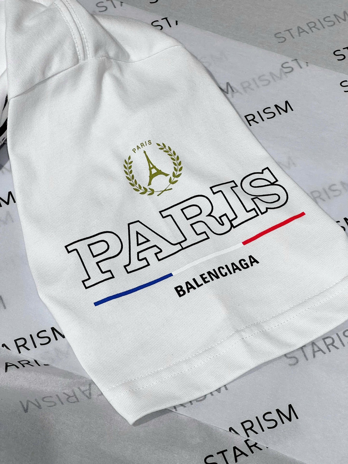Overlayer Political Campaign Hoodie Medium Fit in White/black