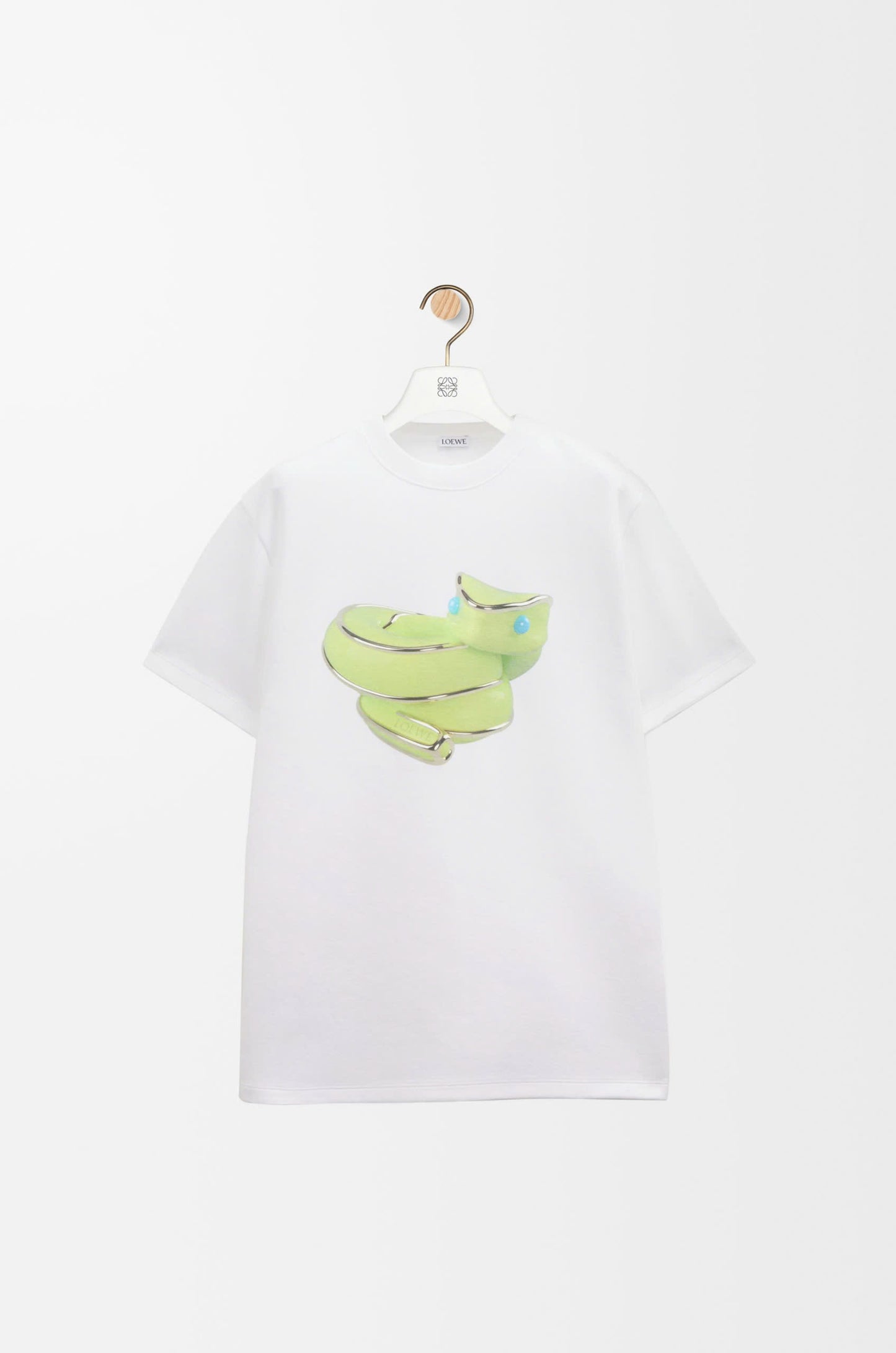 Relaxed fit T-shirt in technical cotton