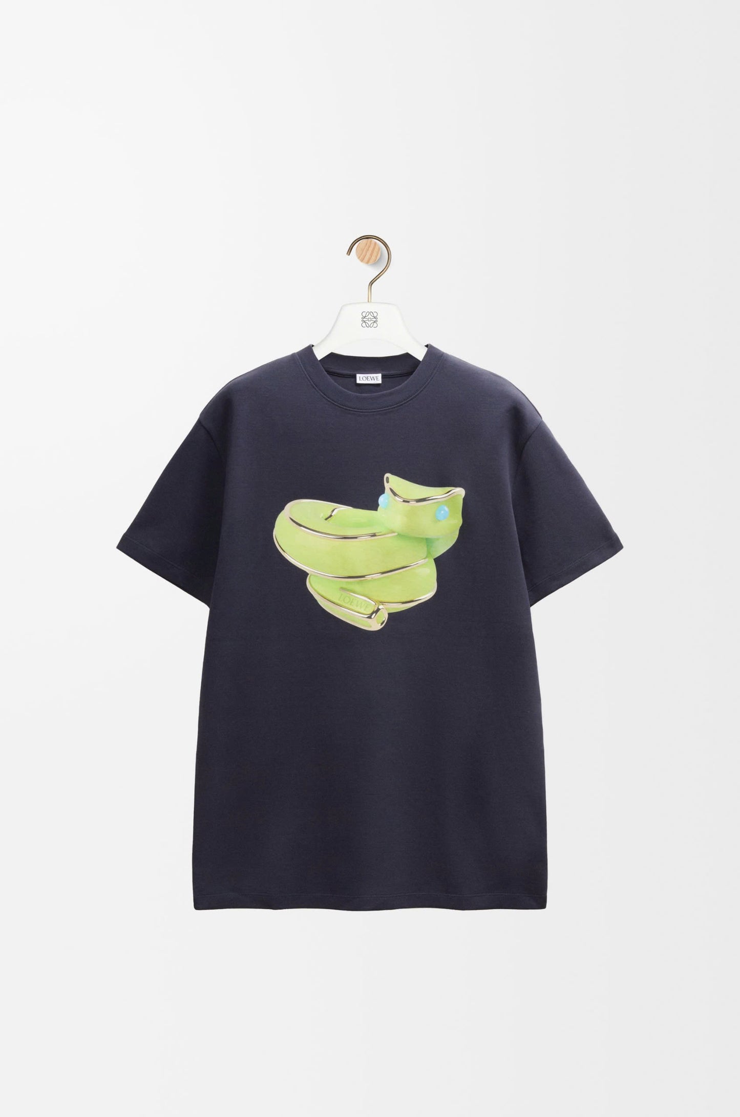 Relaxed fit T-shirt in technical cotton
