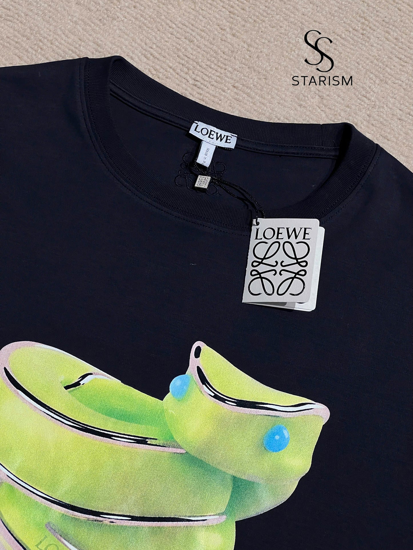 Relaxed fit T-shirt in technical cotton
