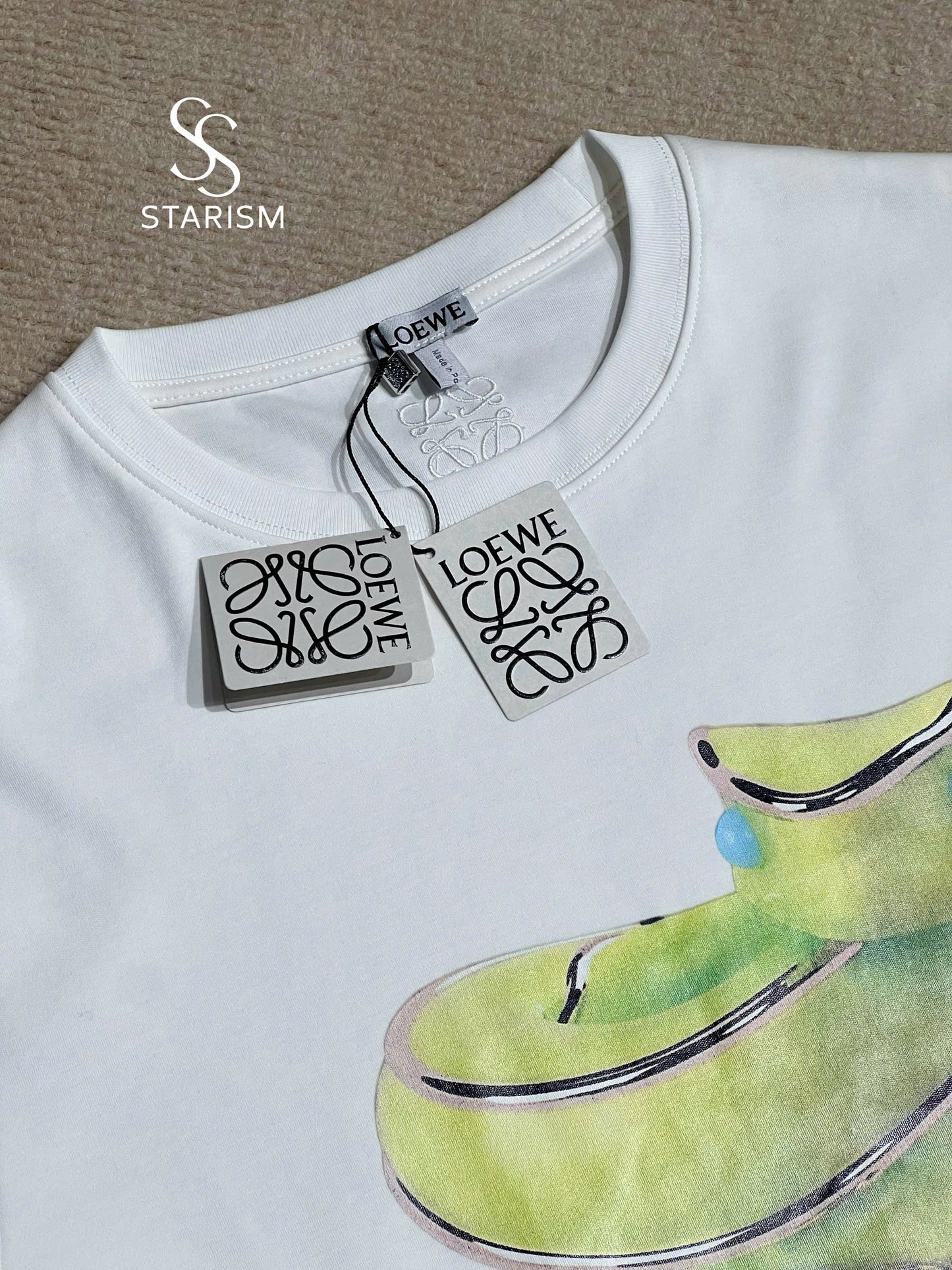 Relaxed fit T-shirt in technical cotton