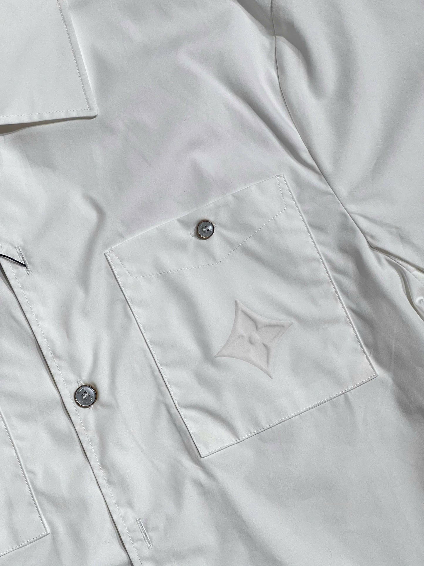 Signature Short-Sleeved Cotton Shirt