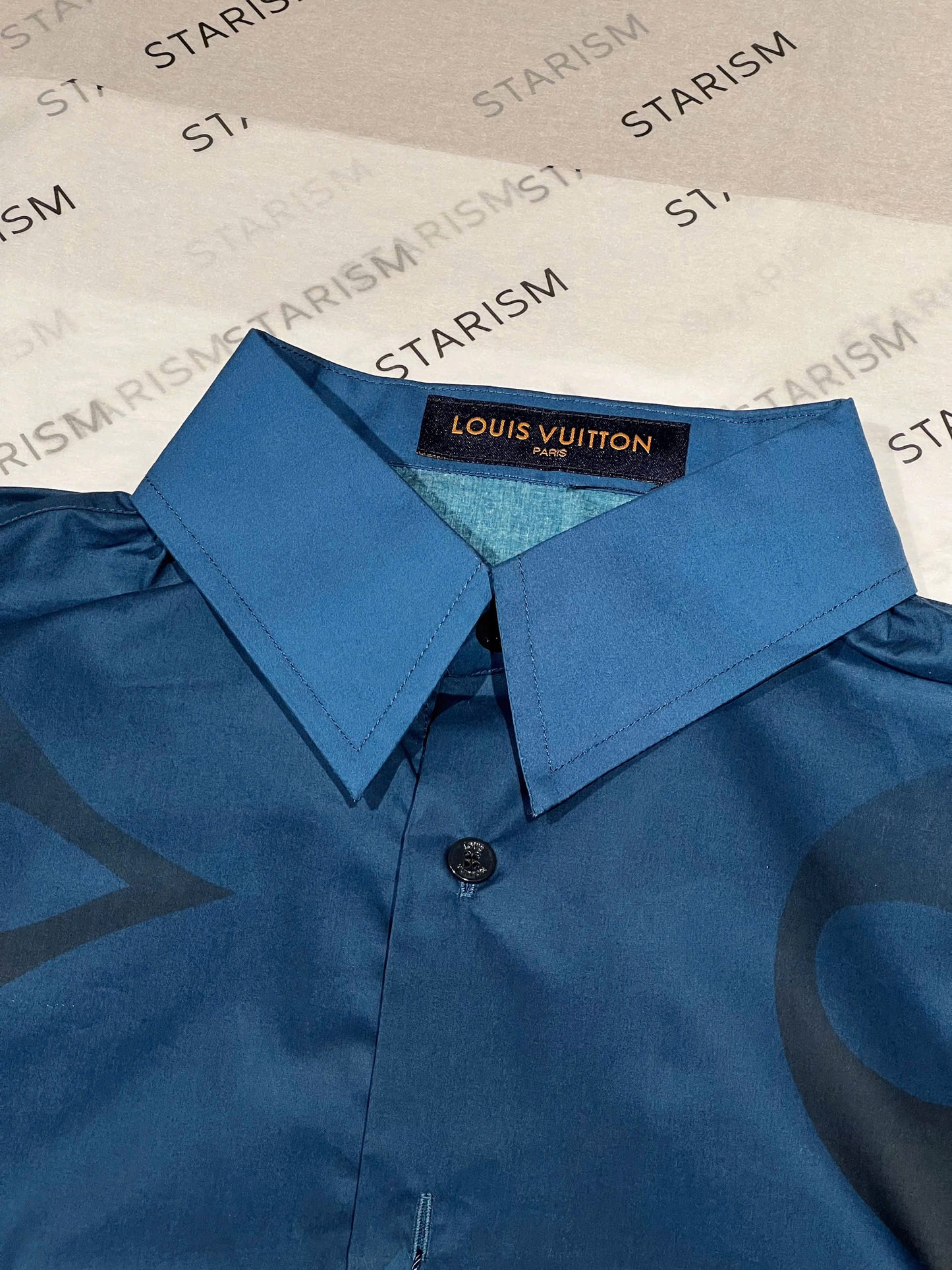 Monogram Printed Short-Sleeved Shirt