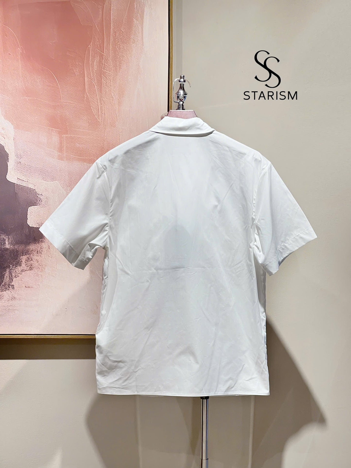 Signature Short-Sleeved Cotton Shirt