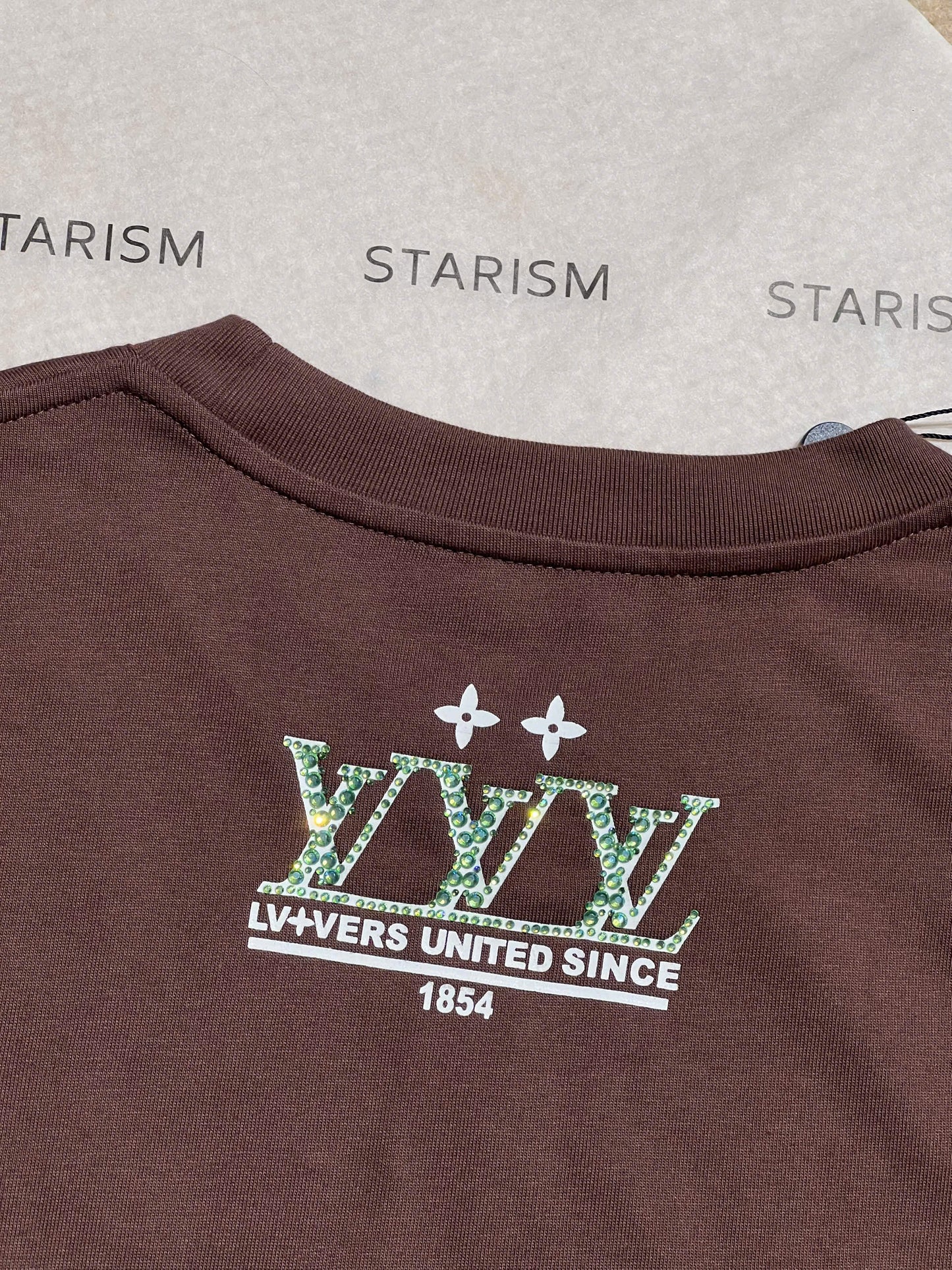 Washed Embellished Cotton T-Shirt