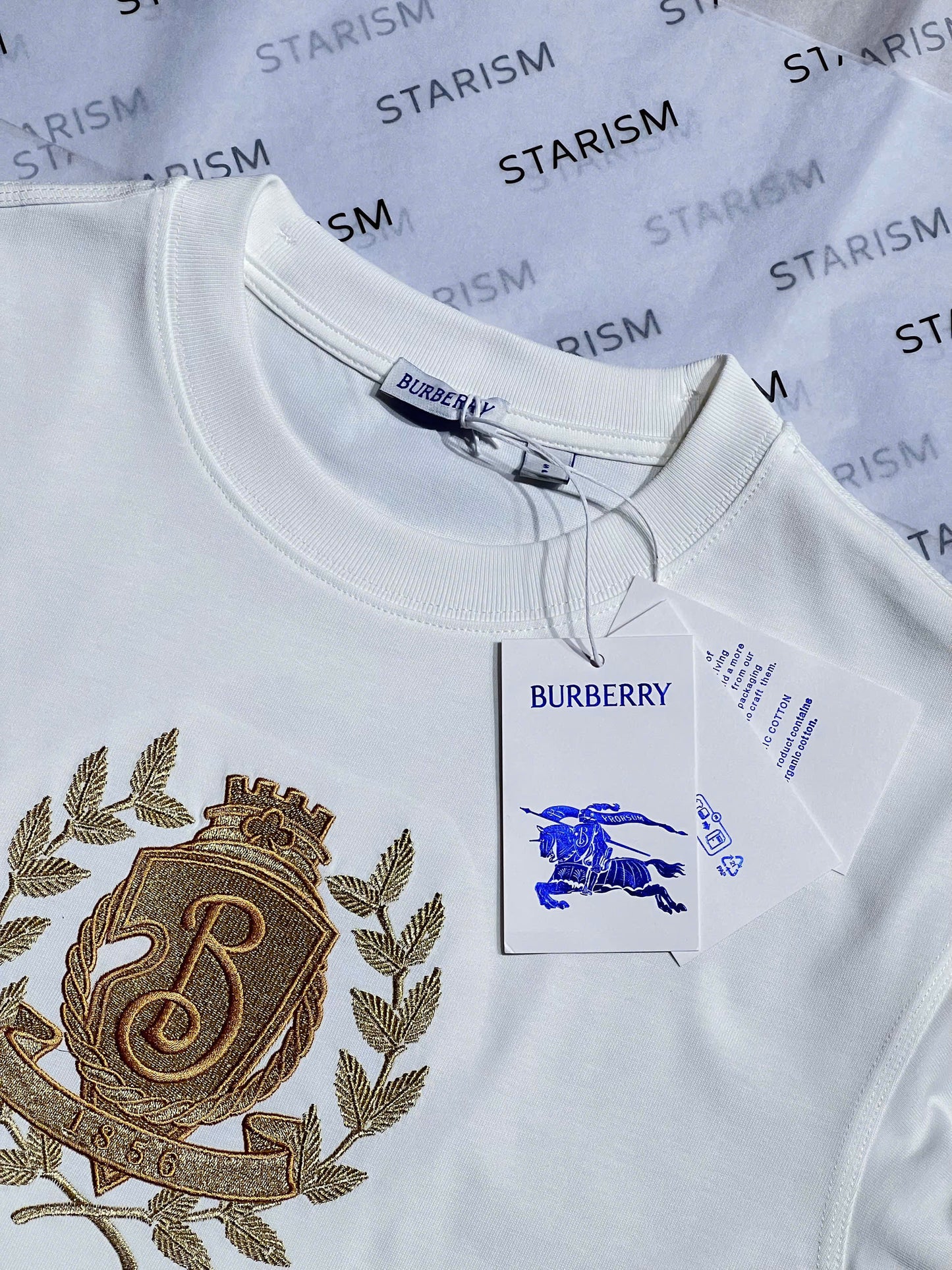 B Crest Cotton T-shirt