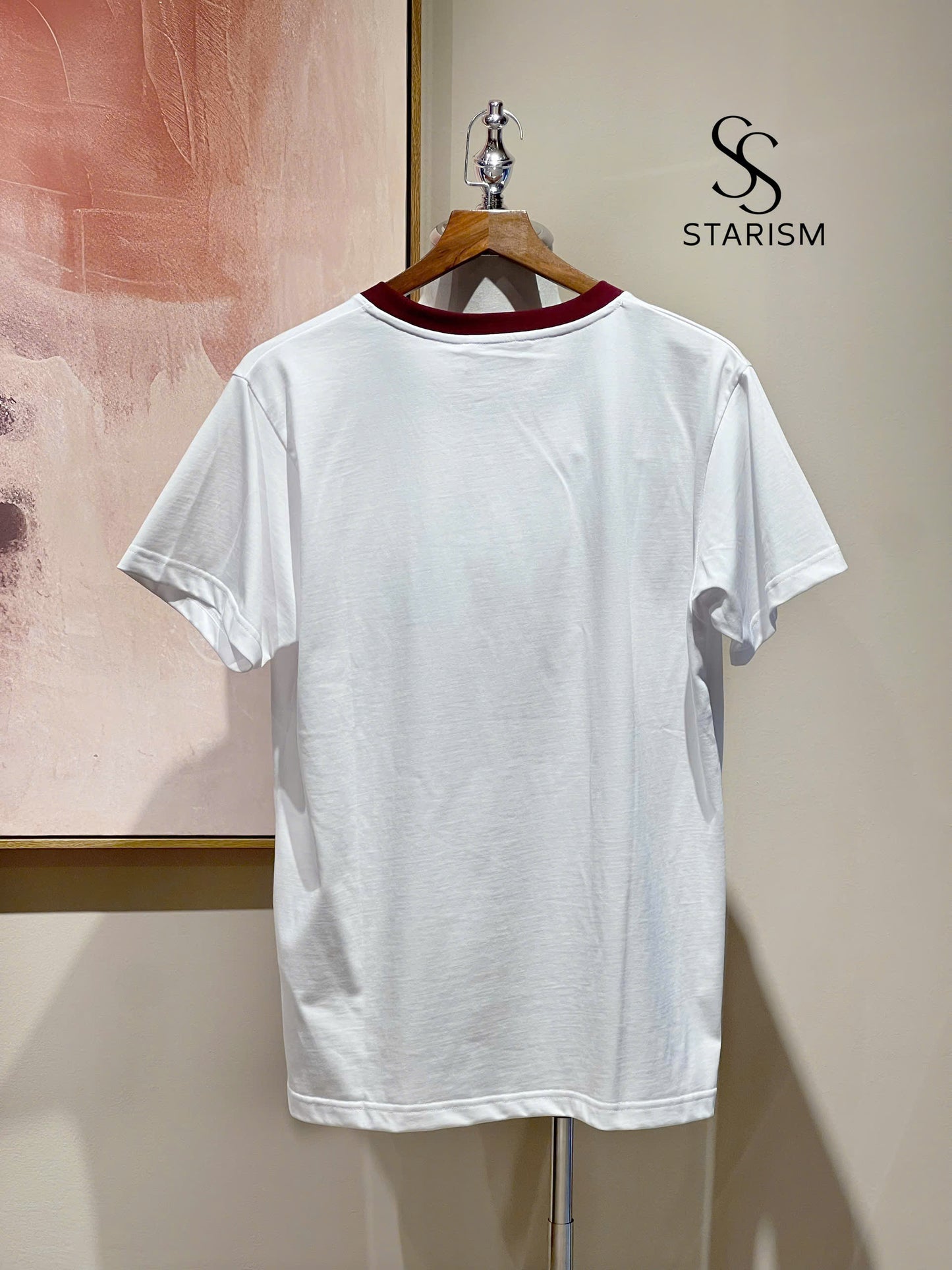 Printed medium cotton jersey T-shirt