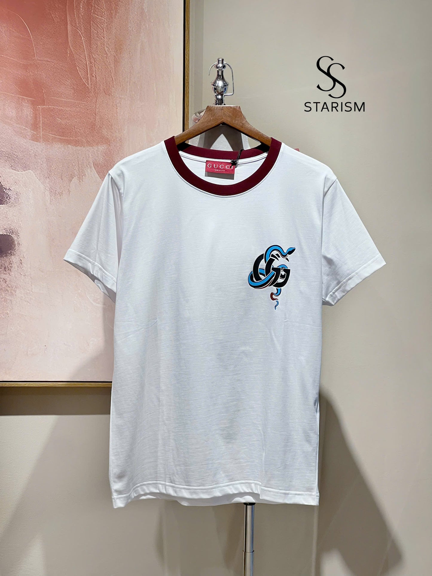 Printed medium cotton jersey T-shirt