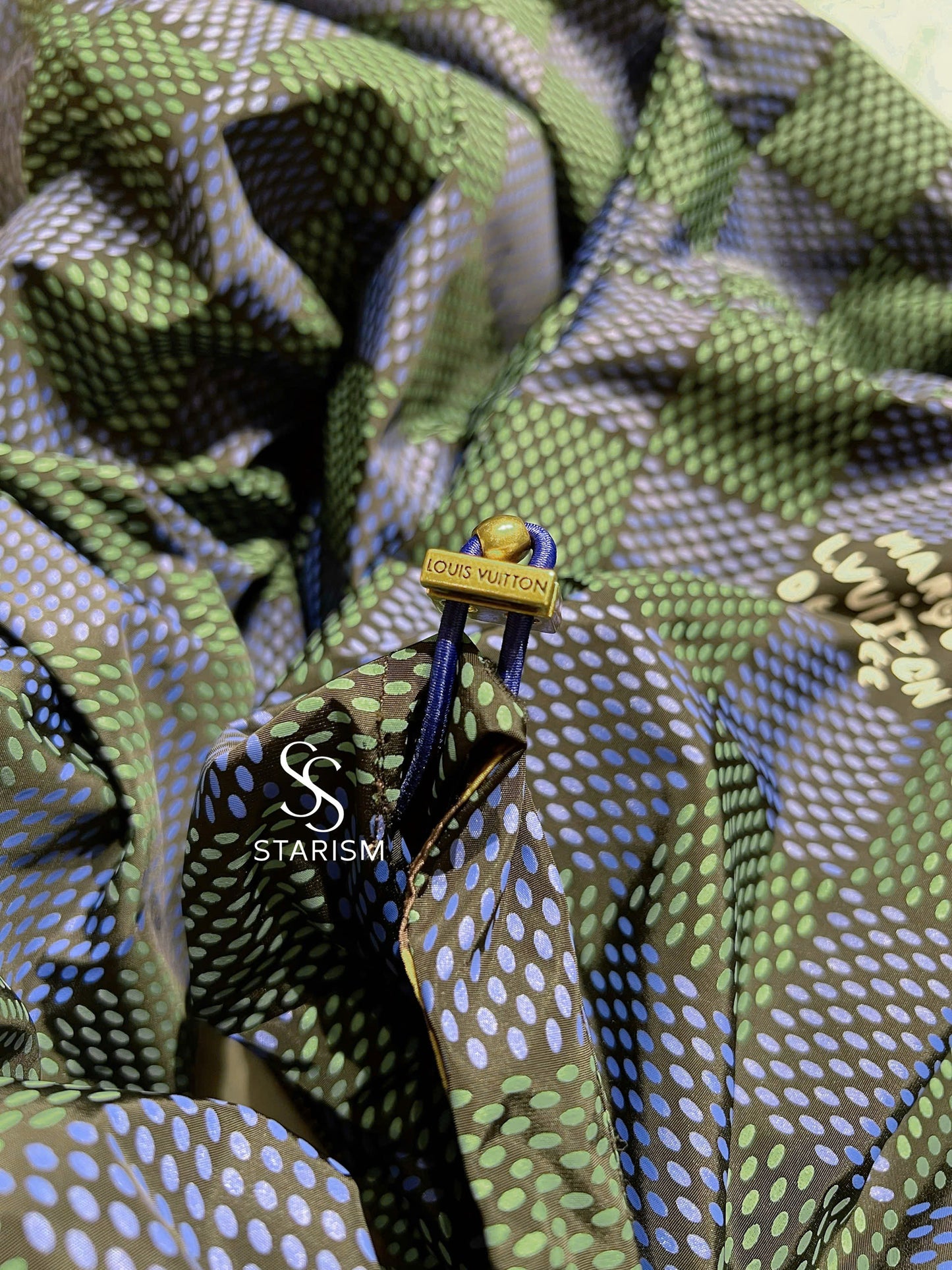 Damier Reversible Windbreaker
