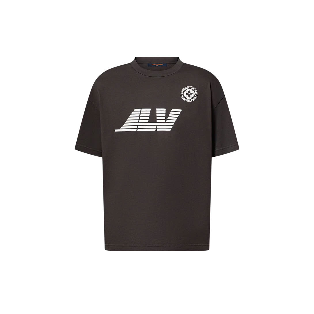 Washed Printed Cotton T-Shirt