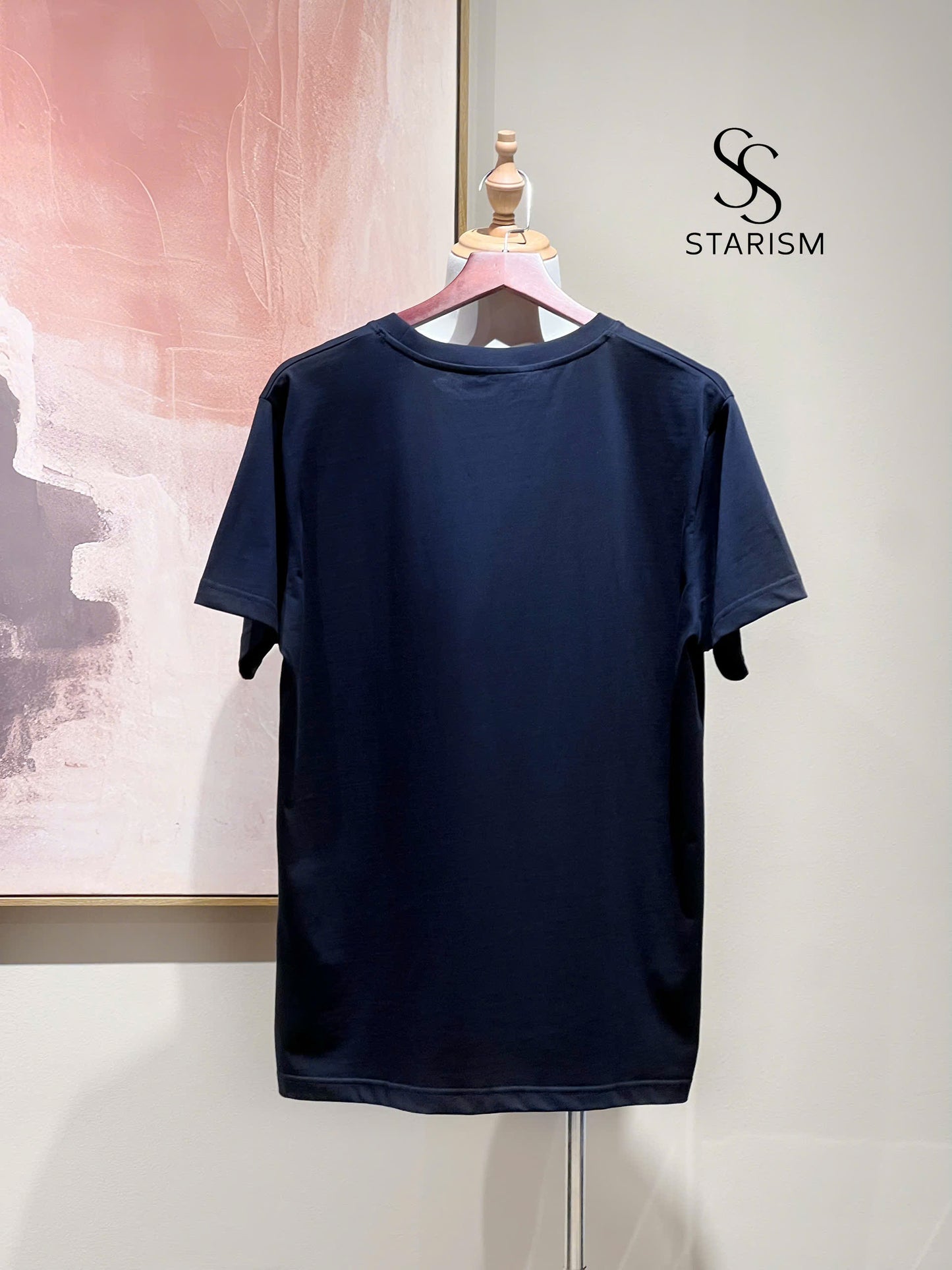 Printed medium cotton jersey T-shirt