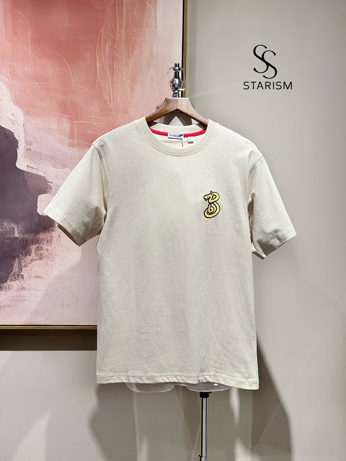 B Snake Cotton T-shirt