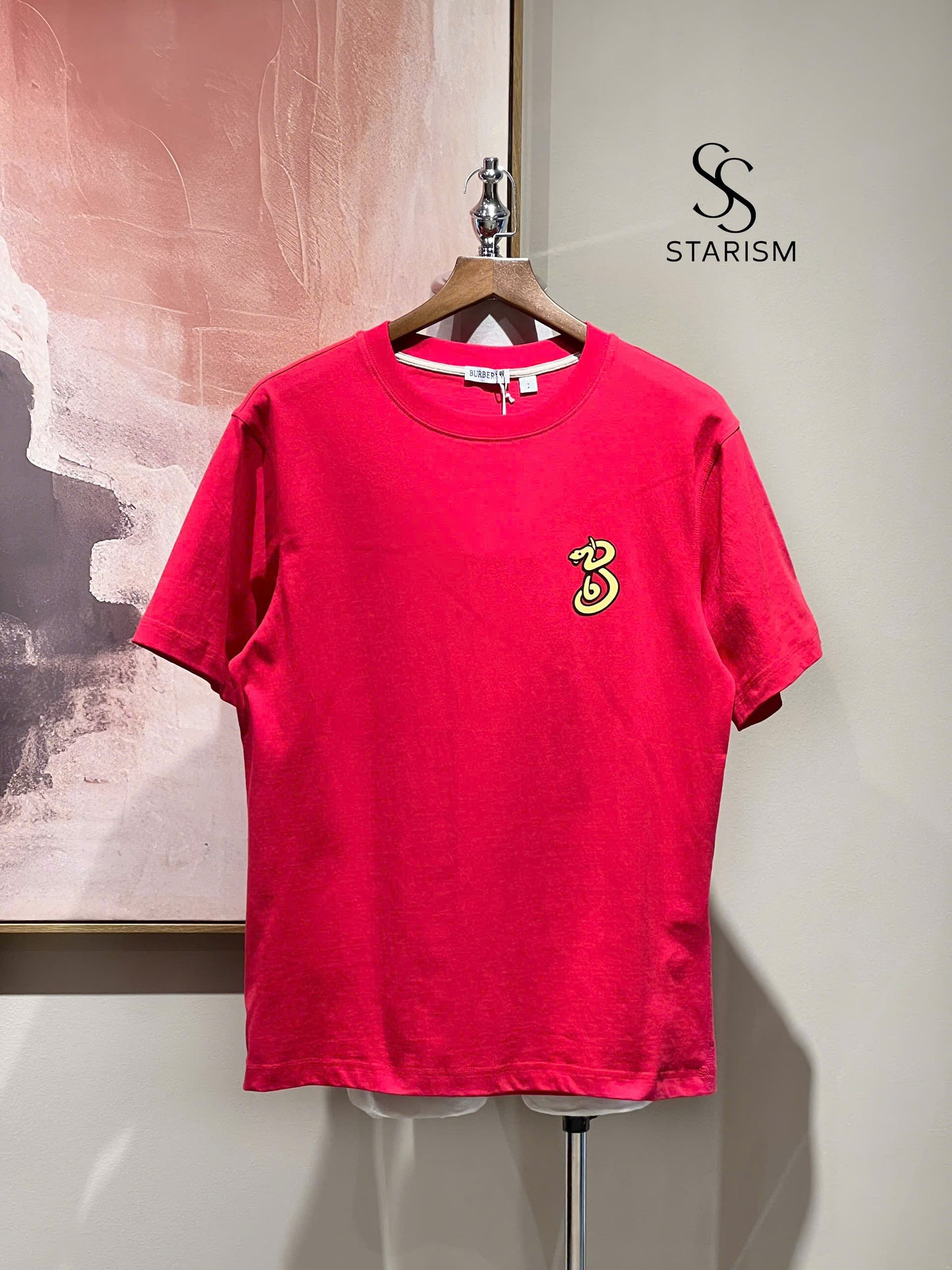 B Snake Cotton T-shirt