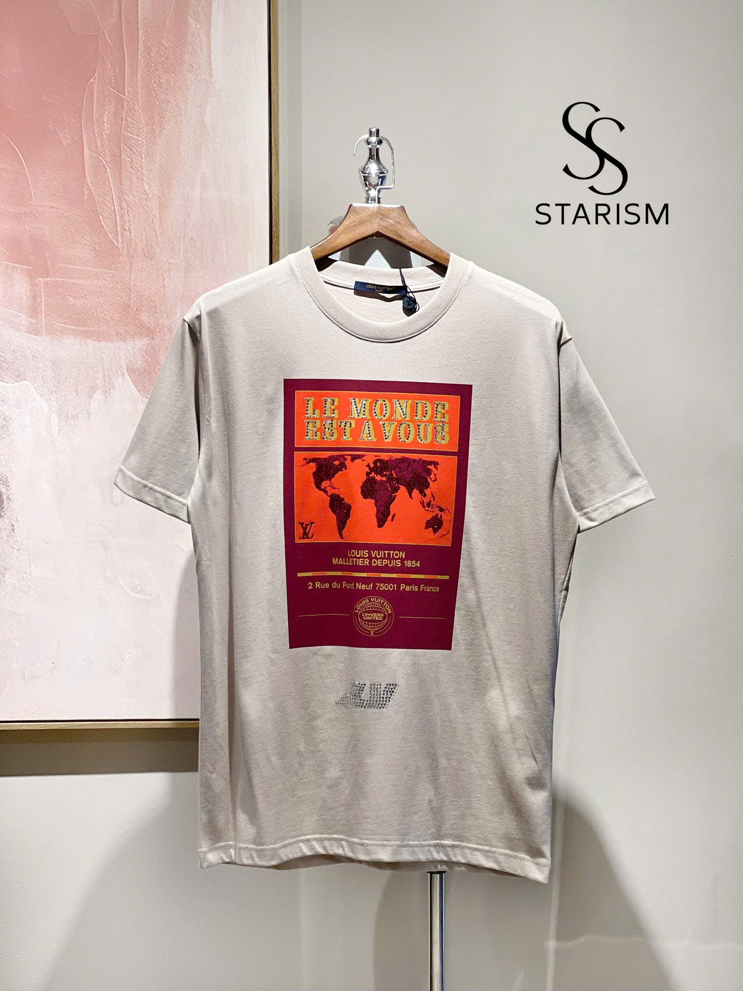 Embellished Graphic Cotton T-Shirt