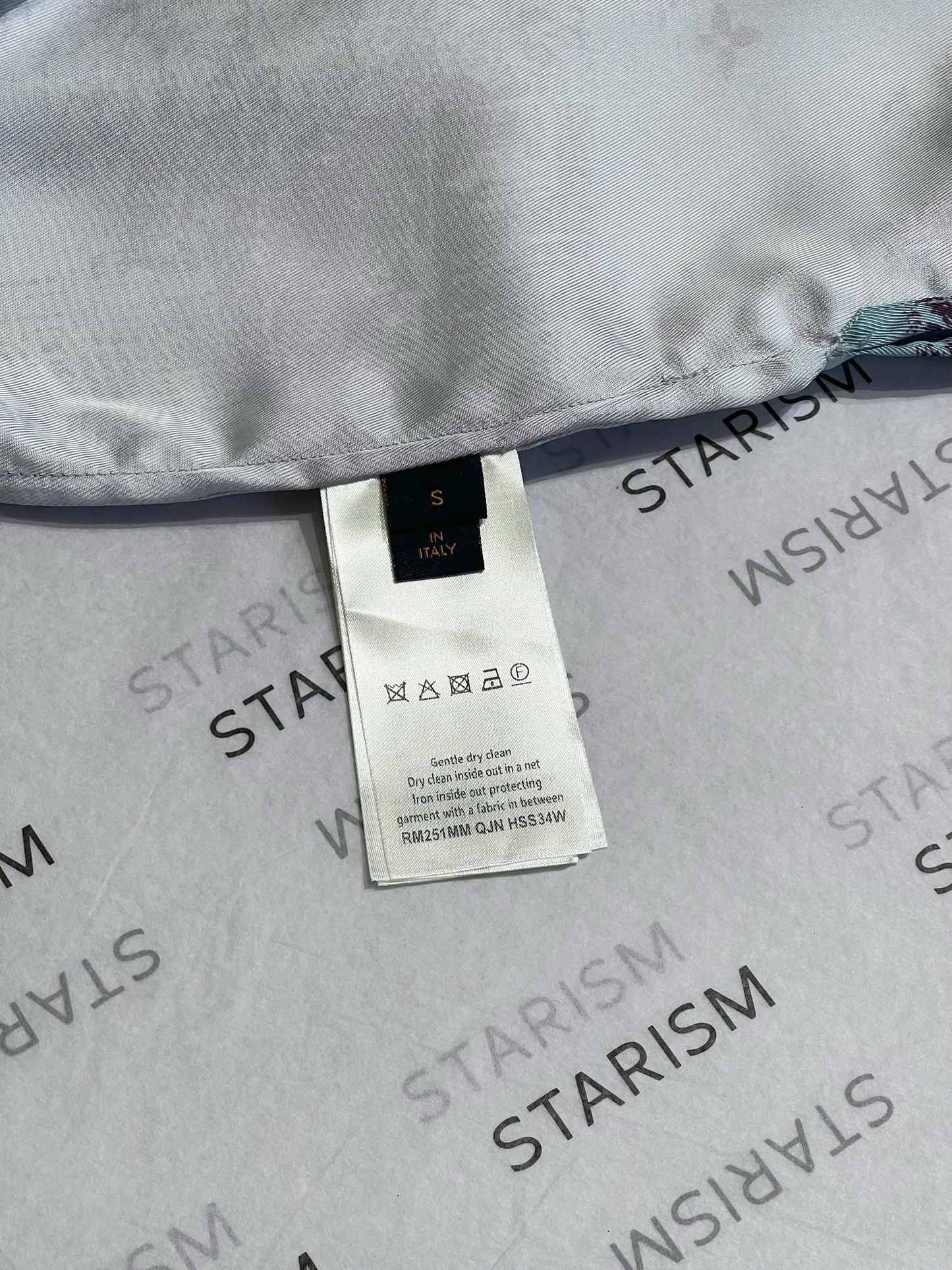 Printed Short-Sleeved Silk Shirt