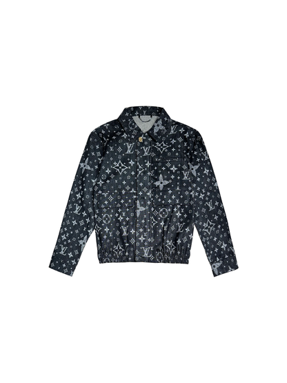 Monogram Printed Denim Jacket