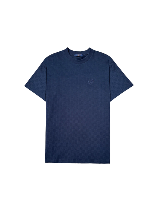 Damier Cotton Pique T-Shirt