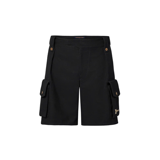 Cotton Utility Cargo Shorts