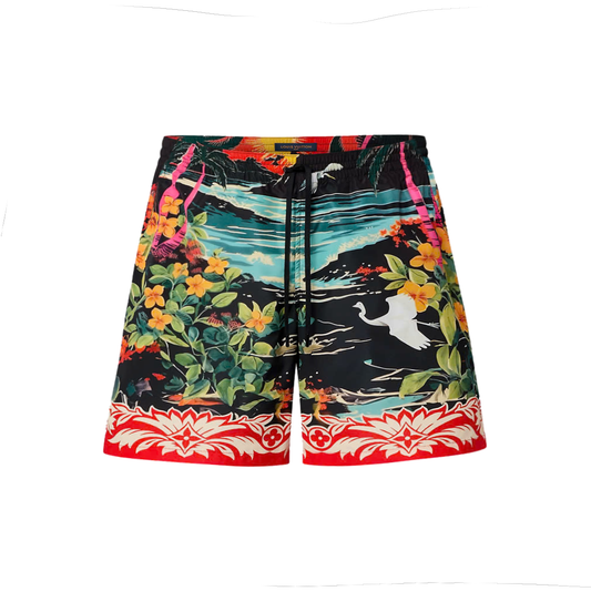 Printed Beach Shorts