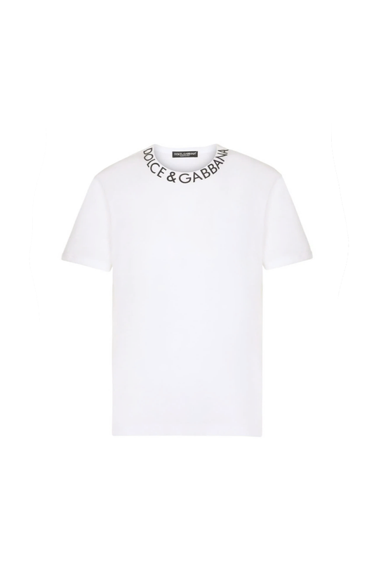 Round-neck T-shirt with Dolce&Gabbana print