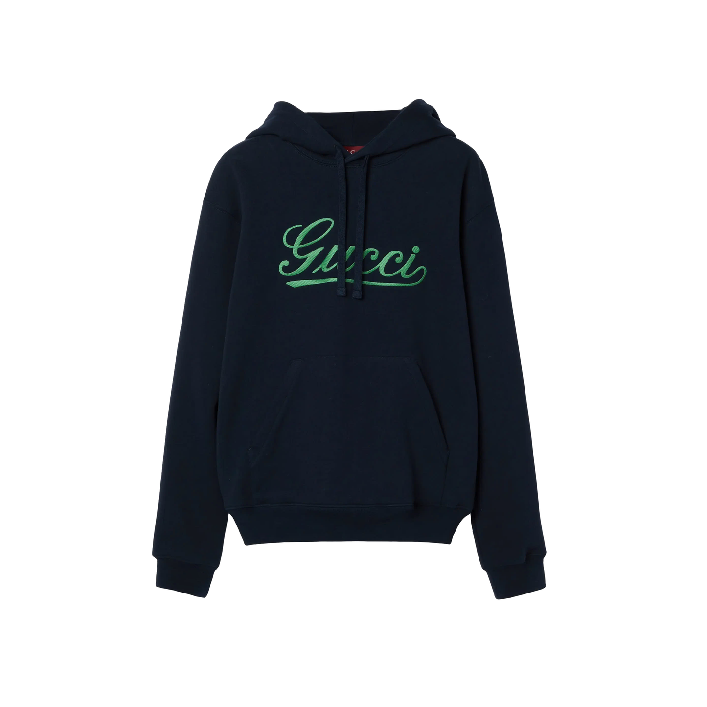 Cotton jersey hooded sweatshirt