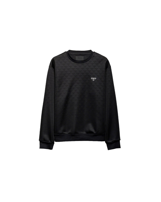 Technical fabric sweatshirt