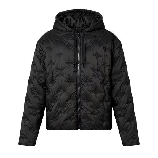 Monogram Quilted Hooded Blouson