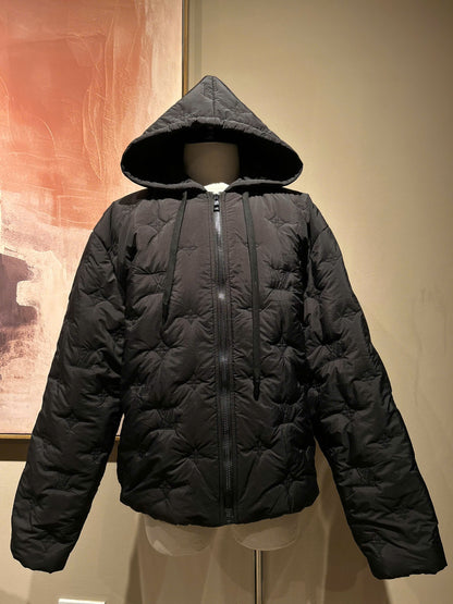 Monogram Quilted Hooded Blouson